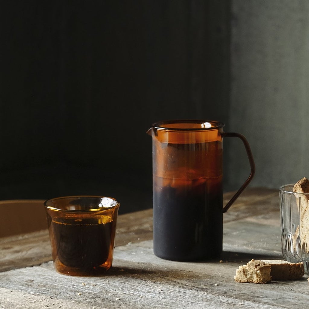 Cast Amber Double Wall Glass - 250ml