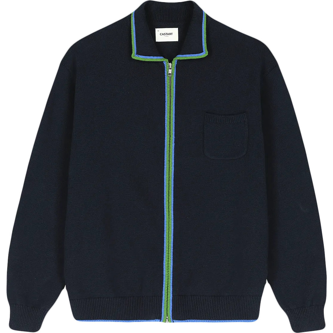 Mount Kinka Zip Sweater - Navy