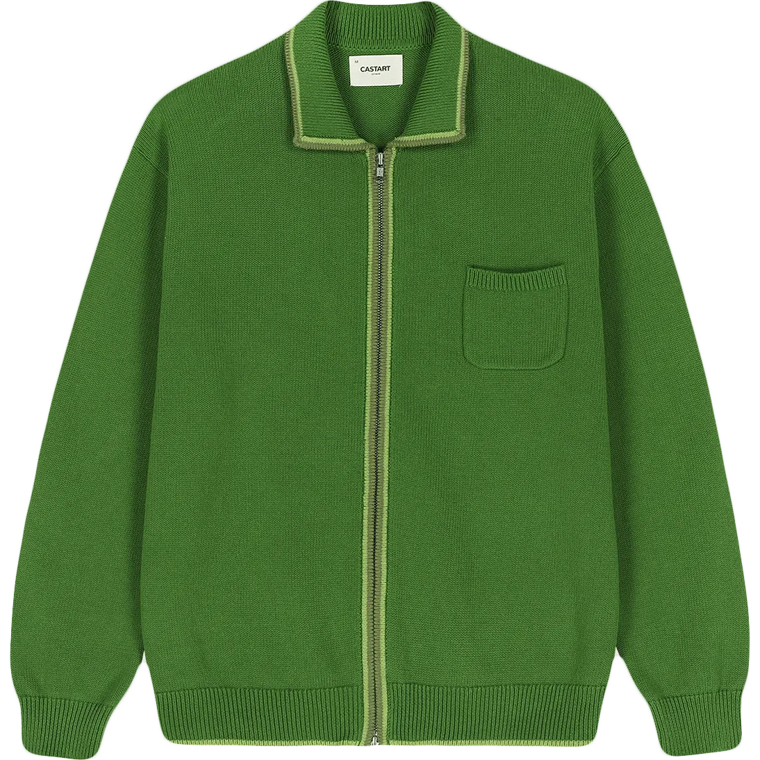 Mount Kinka Zip Sweater - Green