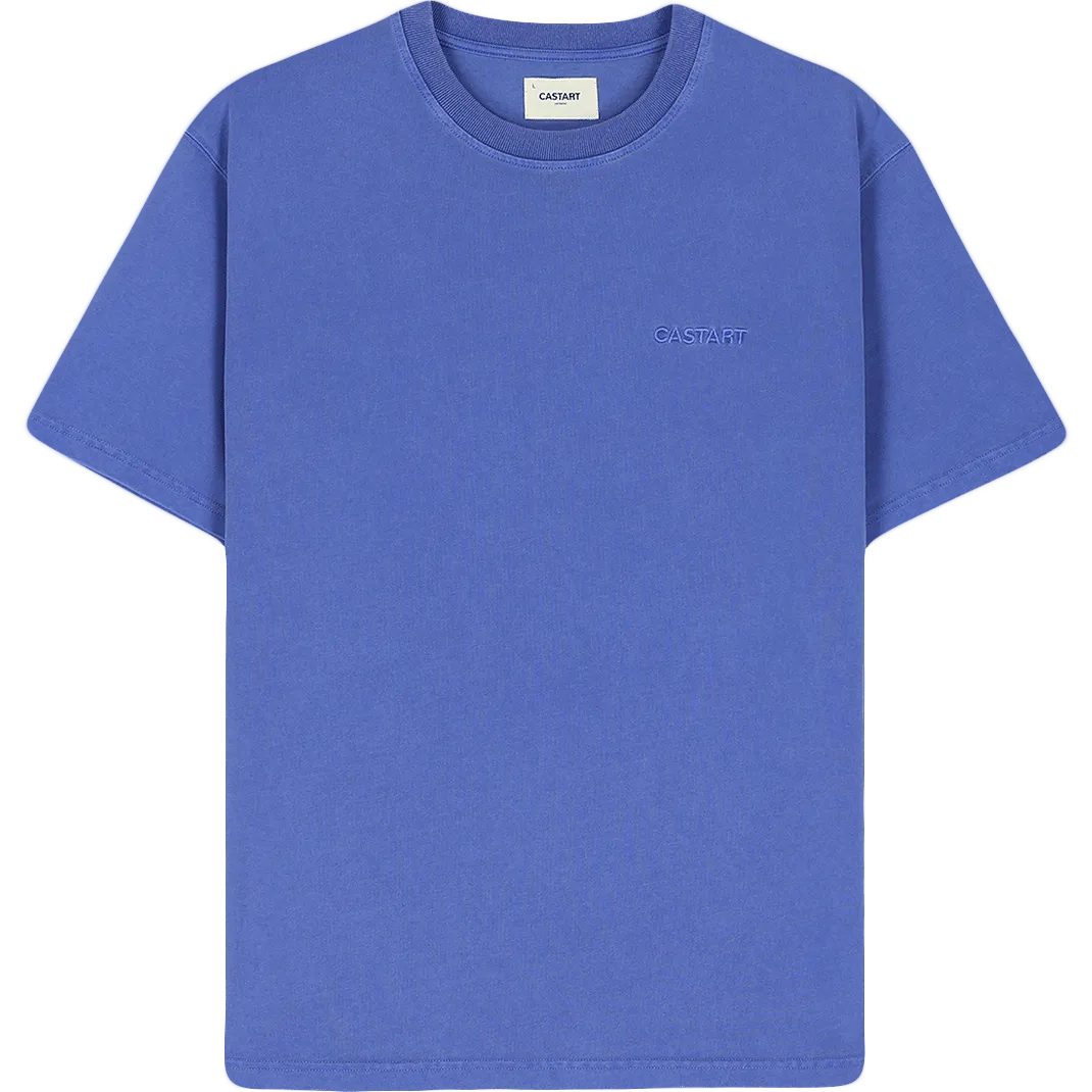 Stonewashed Tee - Cobalt