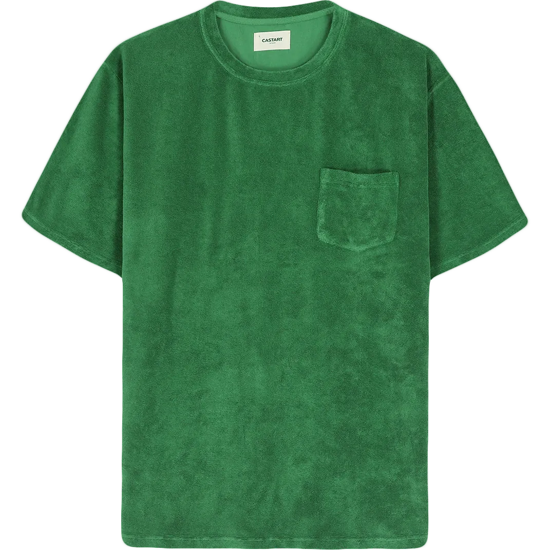 Seabase Terry Tee - Bright Green