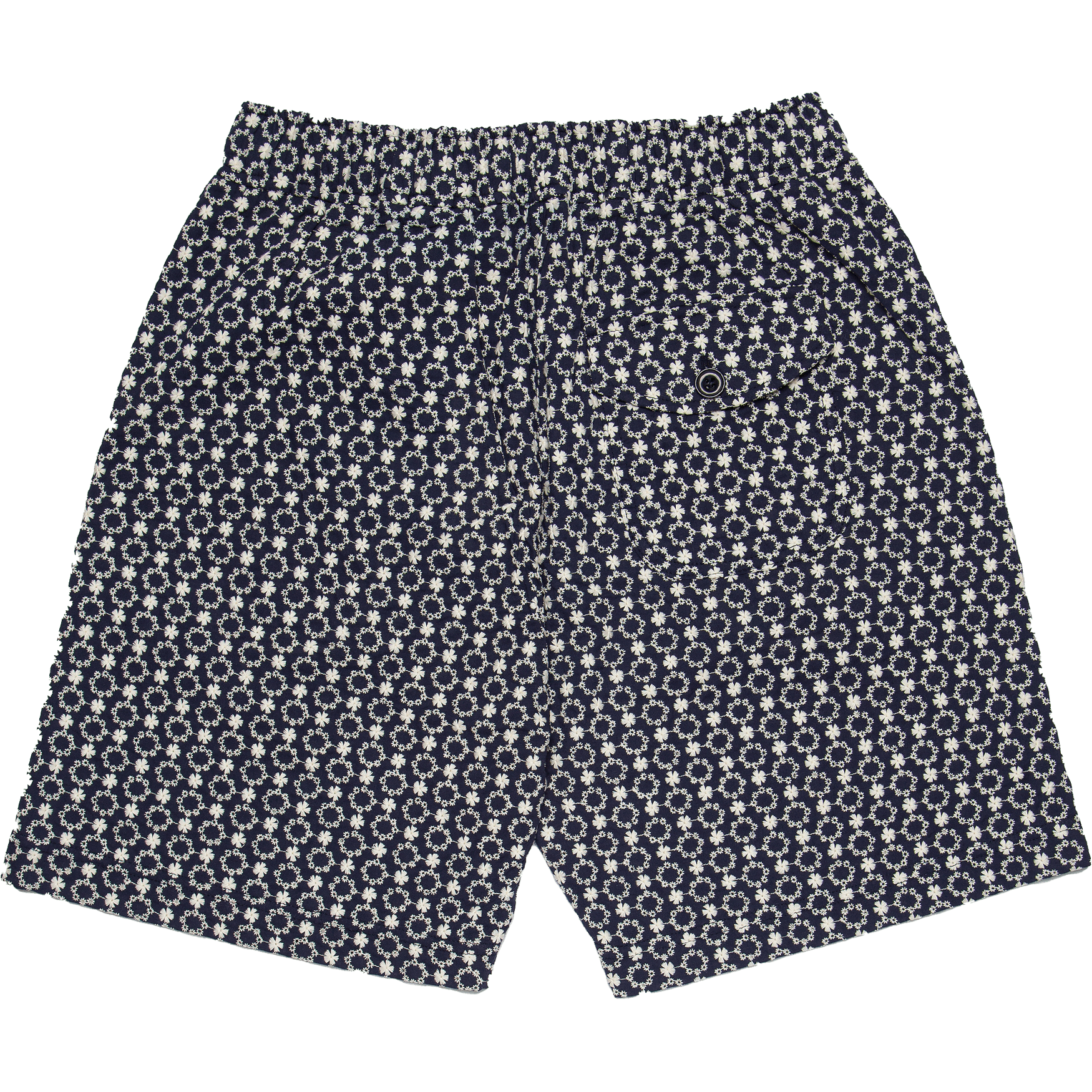 Loquat Flower Shorts - Navy