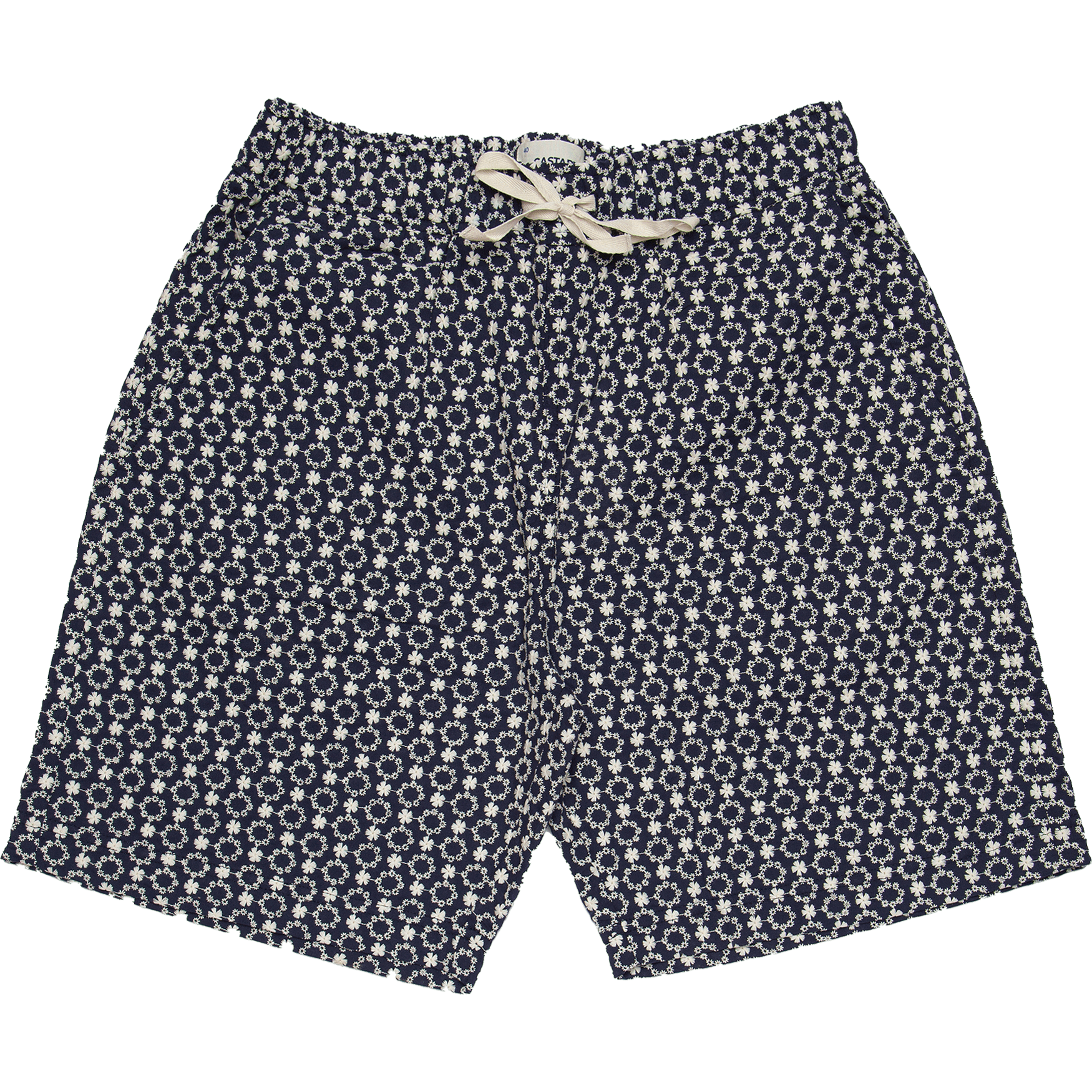 Loquat Flower Shorts - Navy