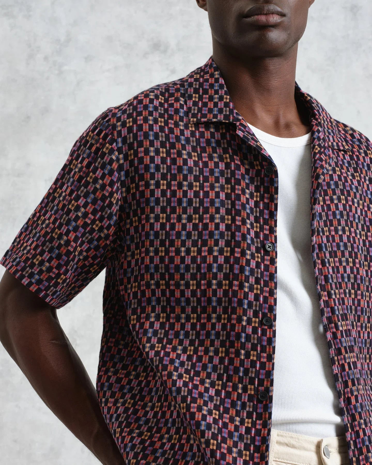Didcot Mini Double Grid Shirt - Multi