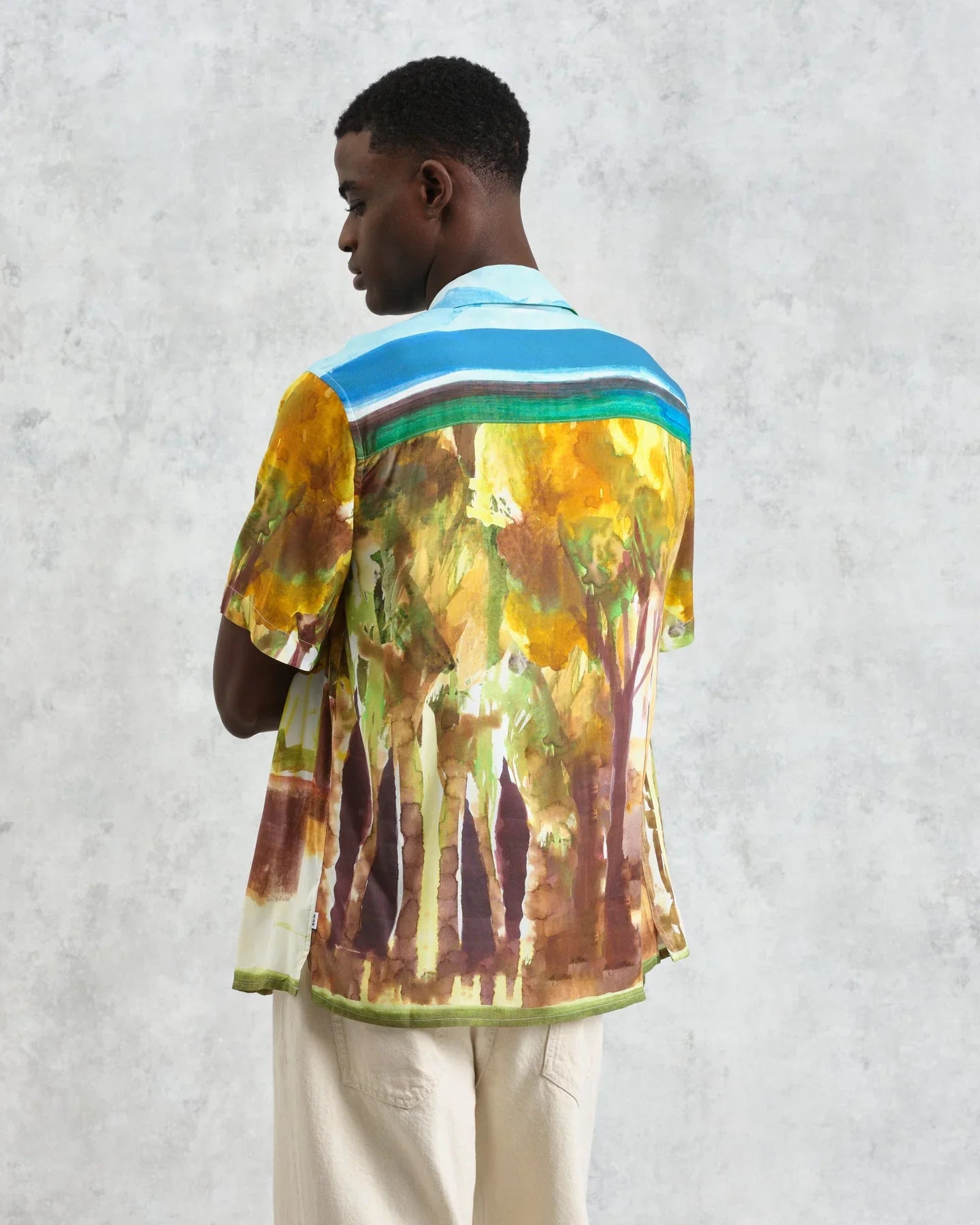 Didcot Shirt - Watercolour Abstract