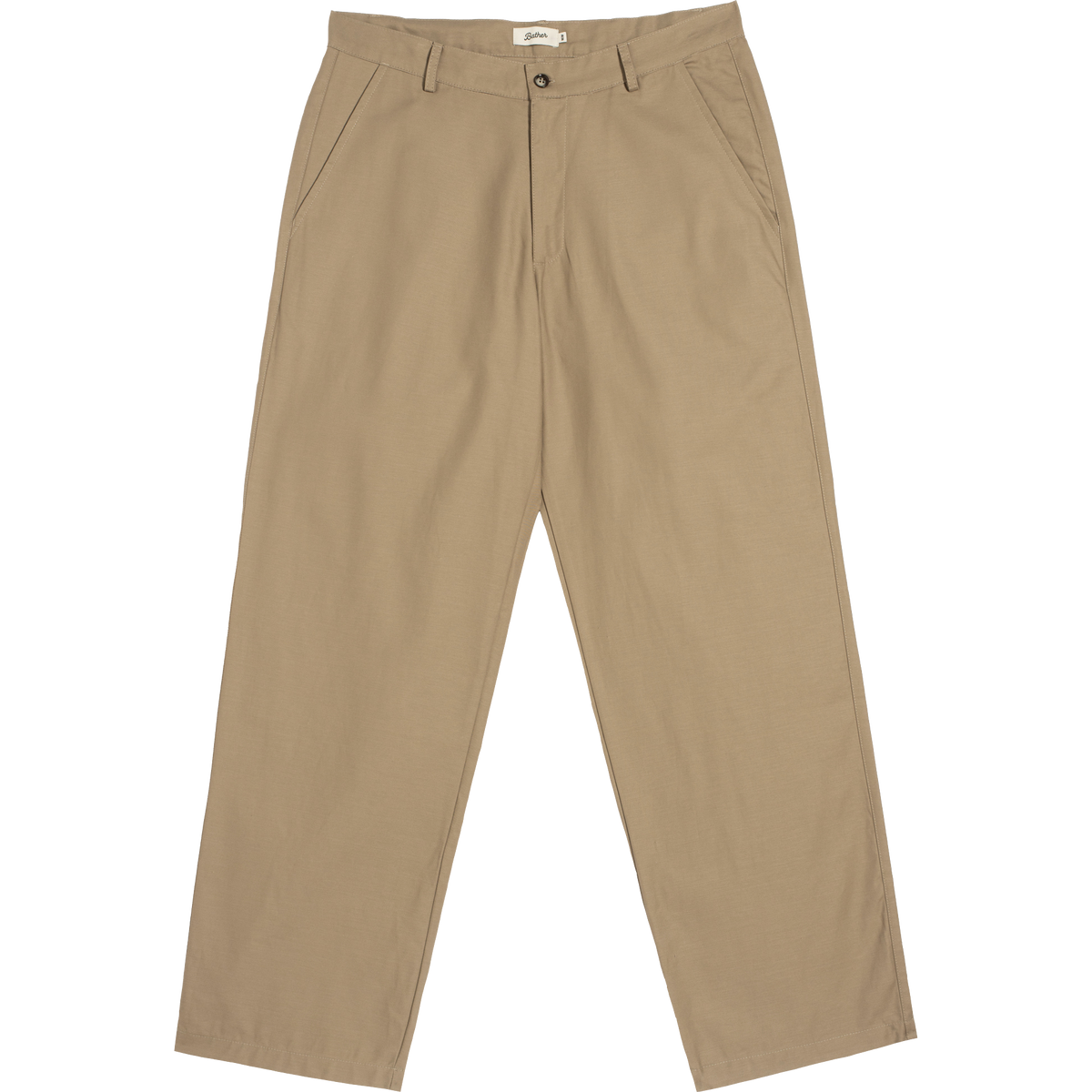 Bather Routine Pant in Dune, front flat lay