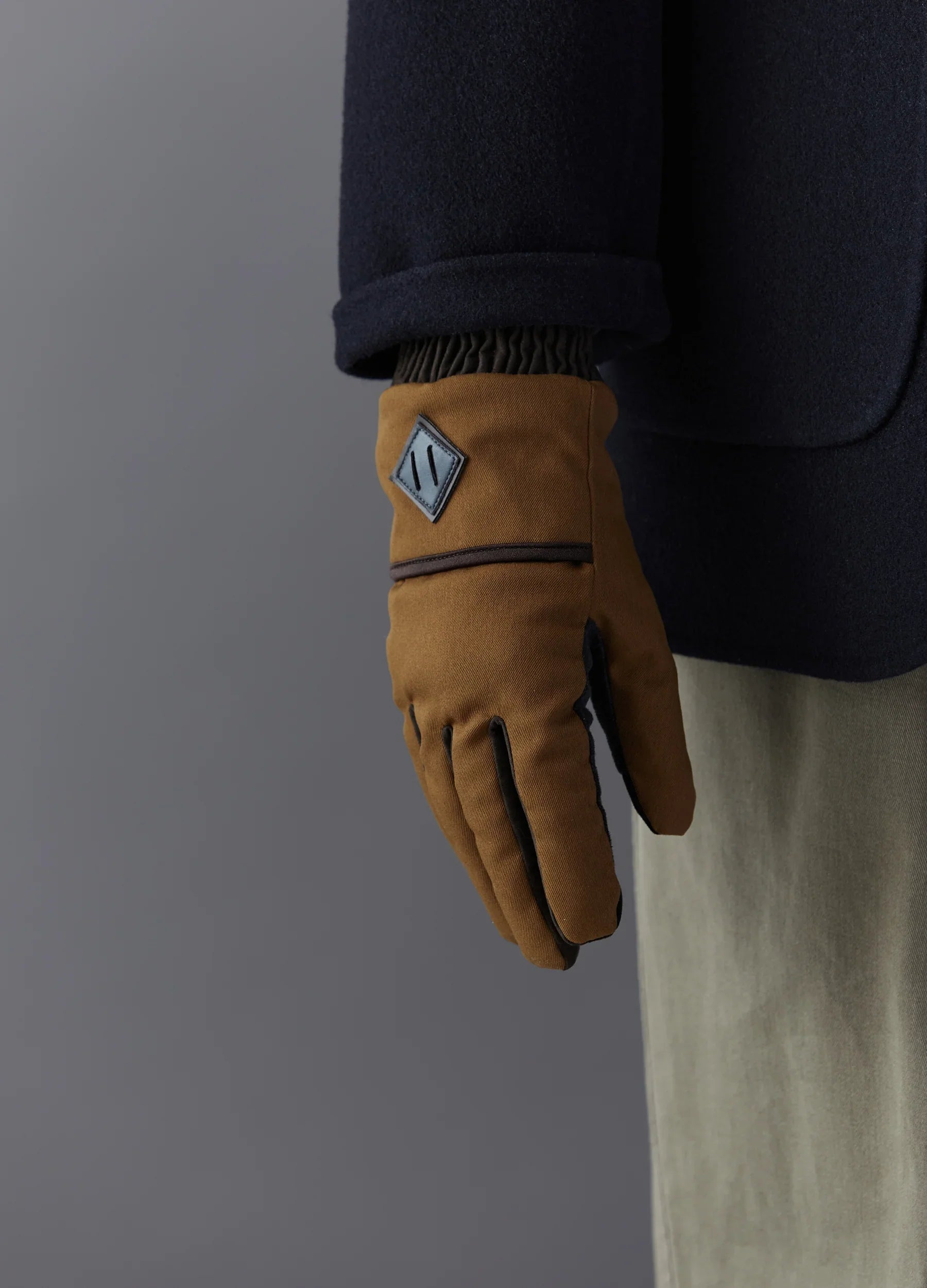 Hooded Mitt Glove - Navy
