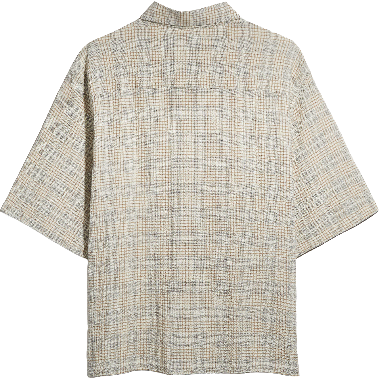 Camp Shirt - Plaid Sand