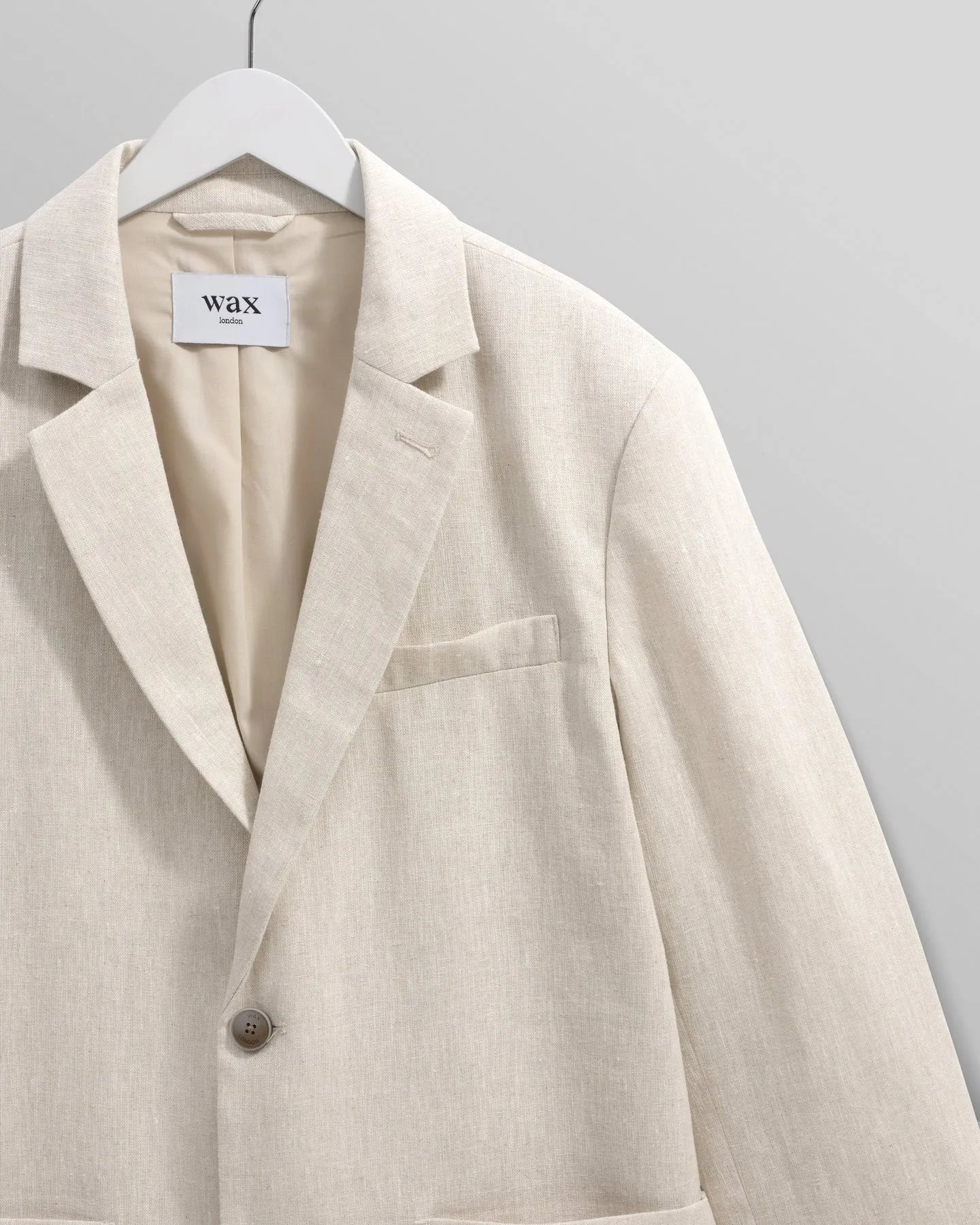 Fintry Linen Blazer - Natural