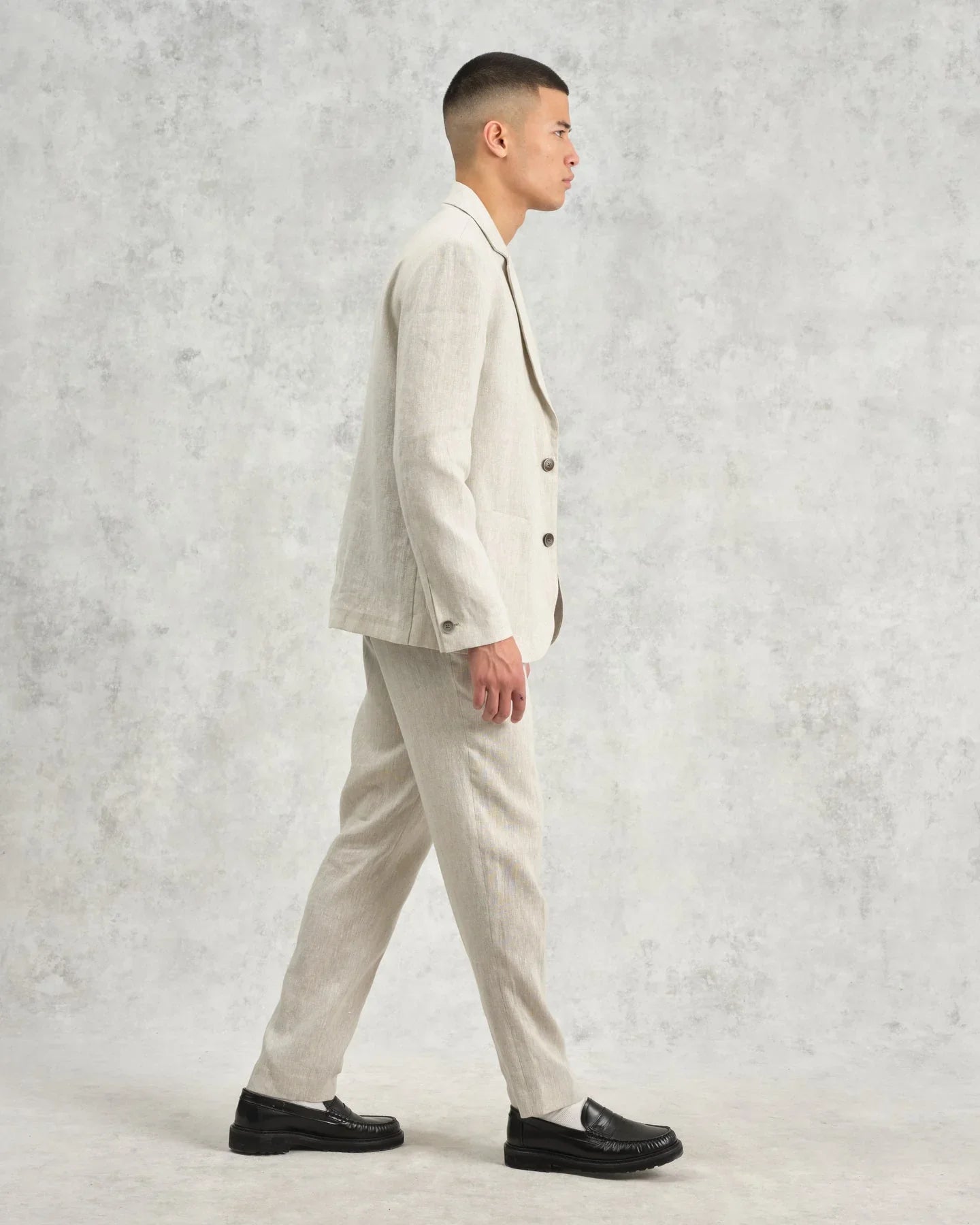 Fintry Linen Blazer - Natural