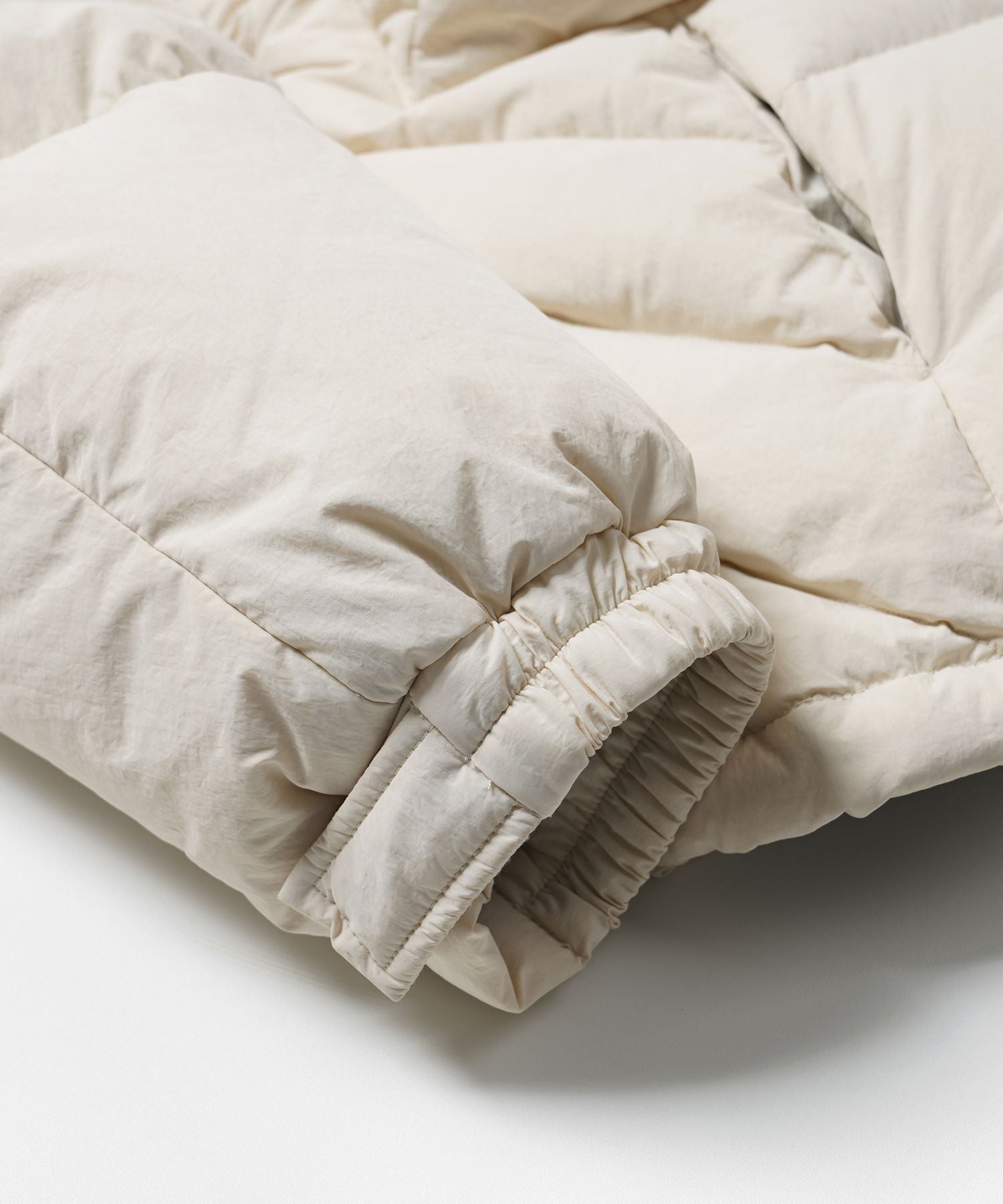 Smock Parka Down Puffer - Cream