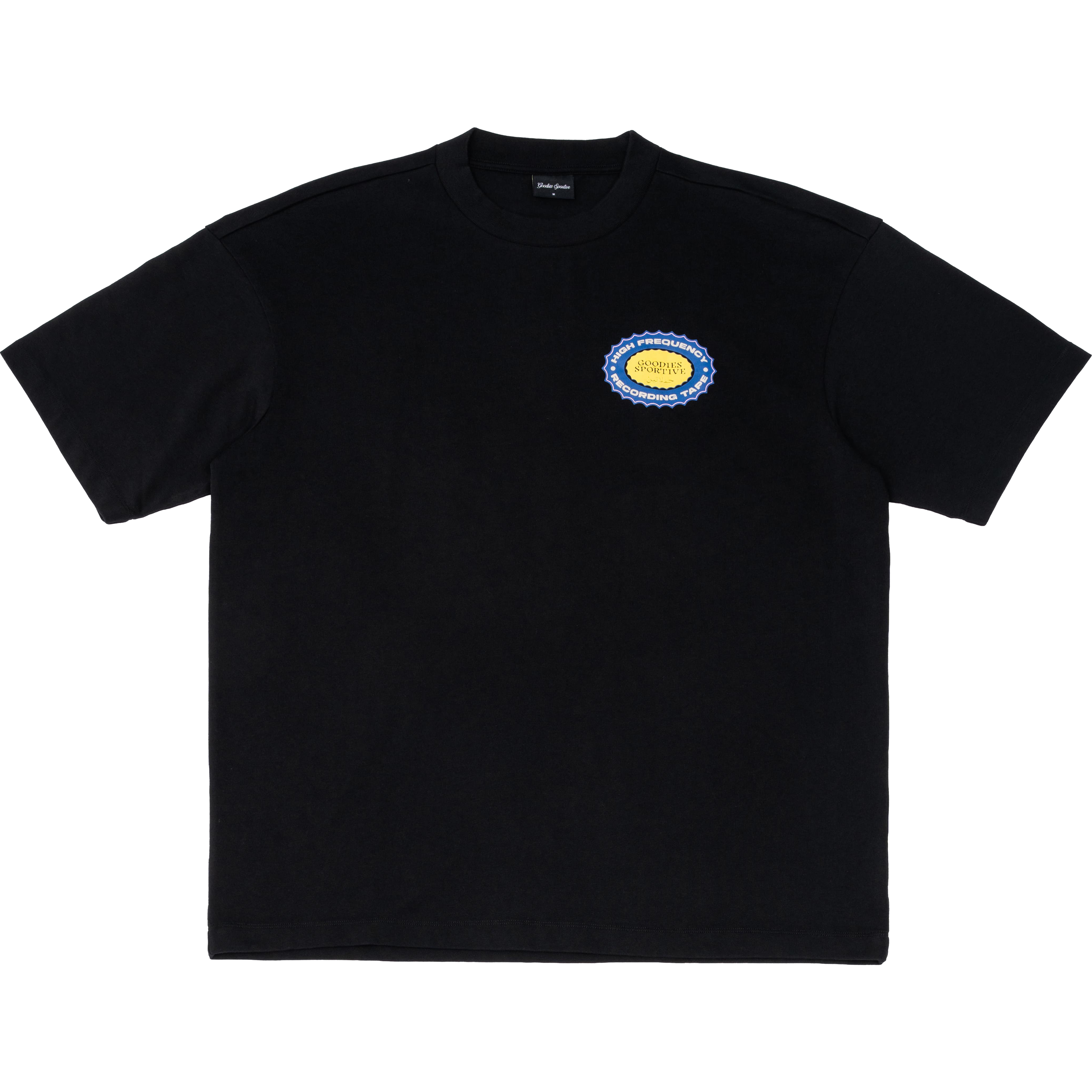 Recording Tape Tee - Black