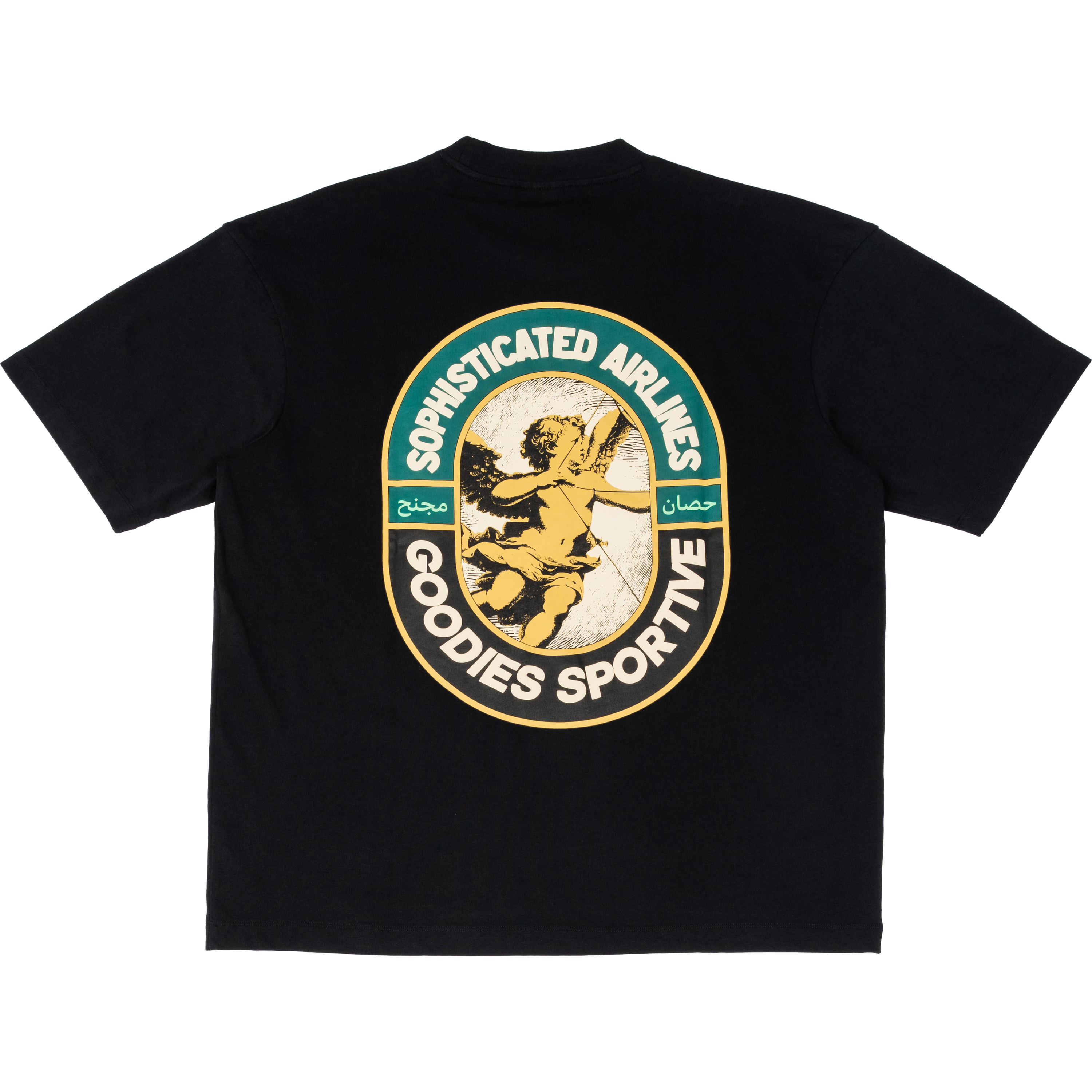 Sophisticated Airlines Tee - Black
