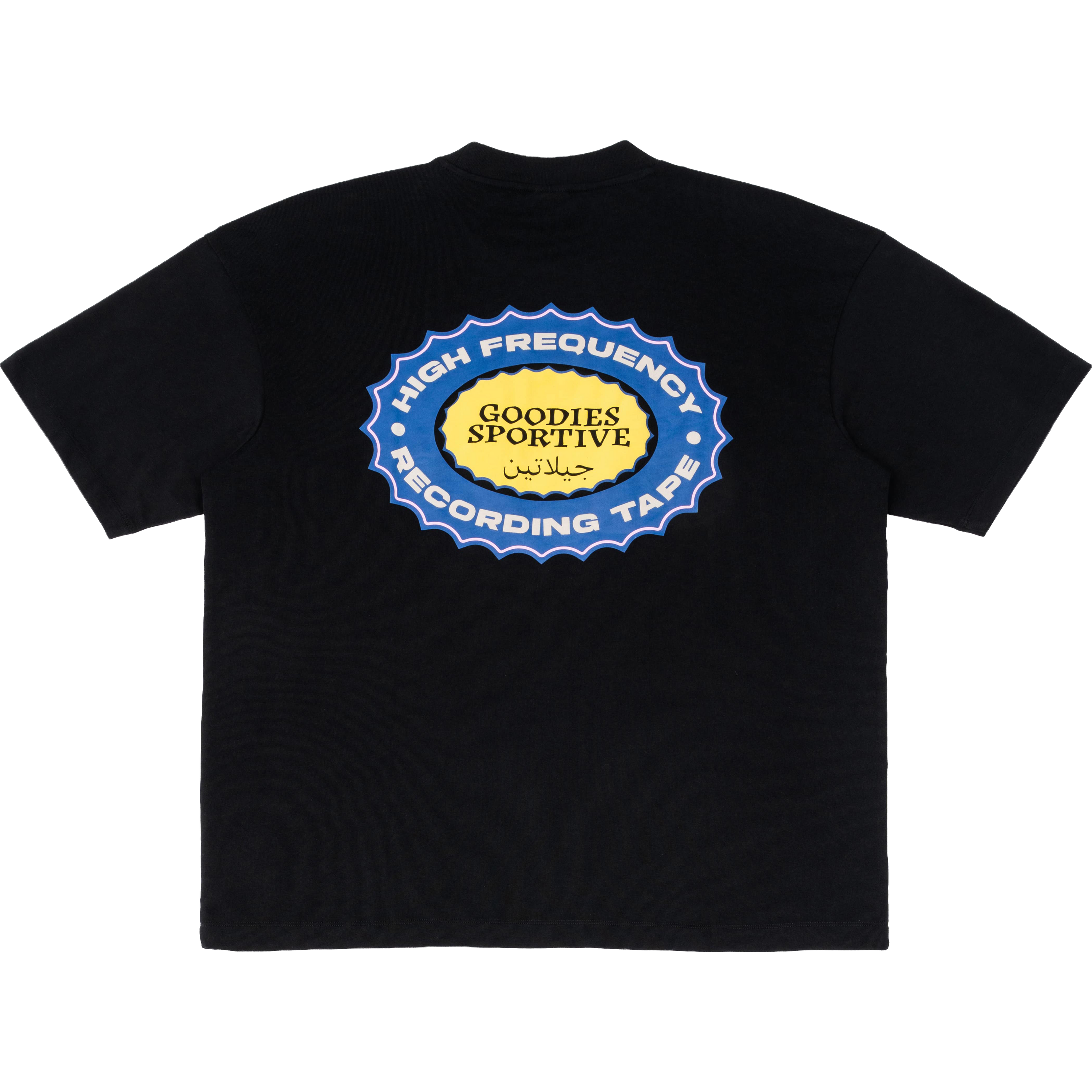 Recording Tape Tee - Black