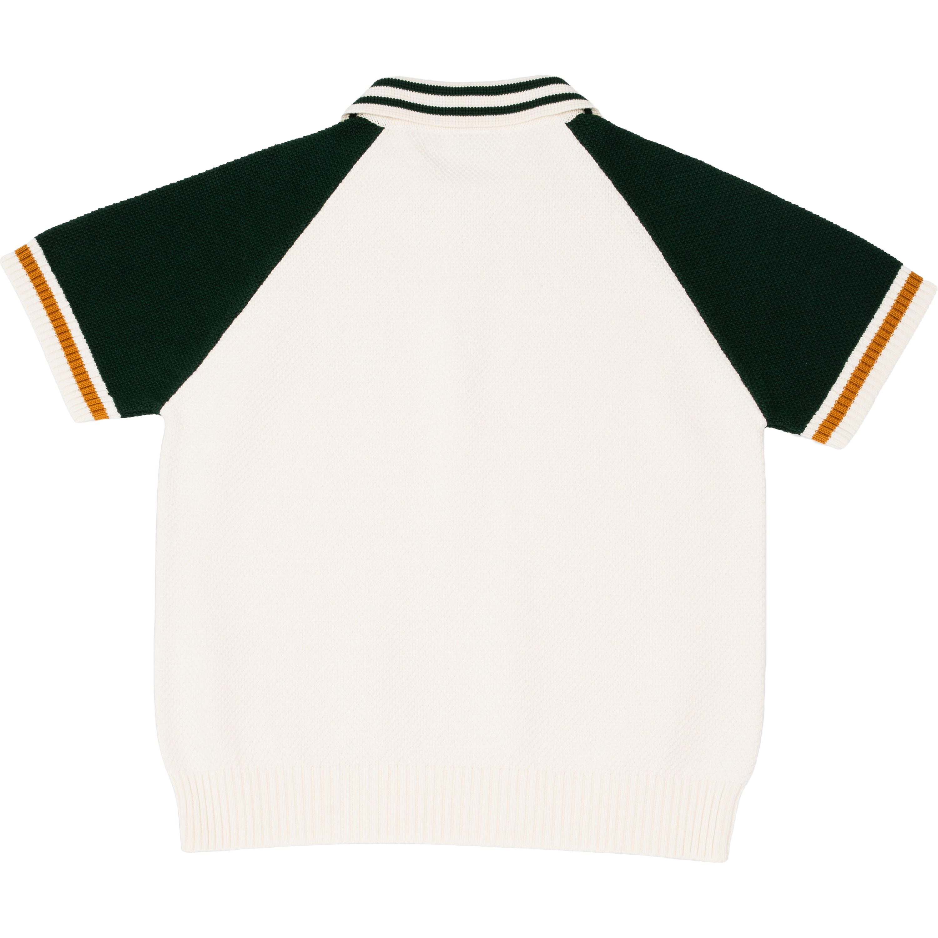 Biker Premium Knit - Green / Ecru