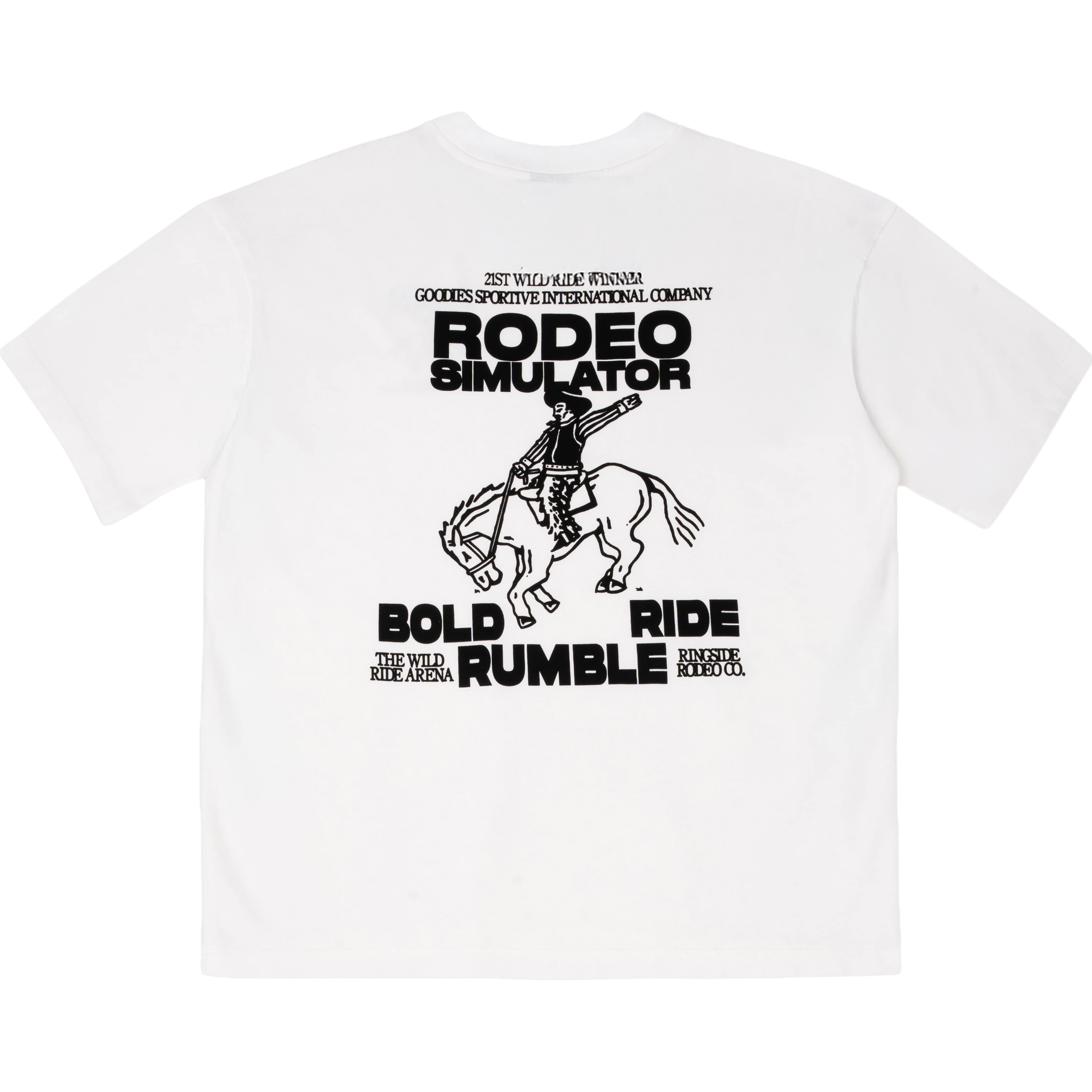 Rodeo Simulator Tee - White