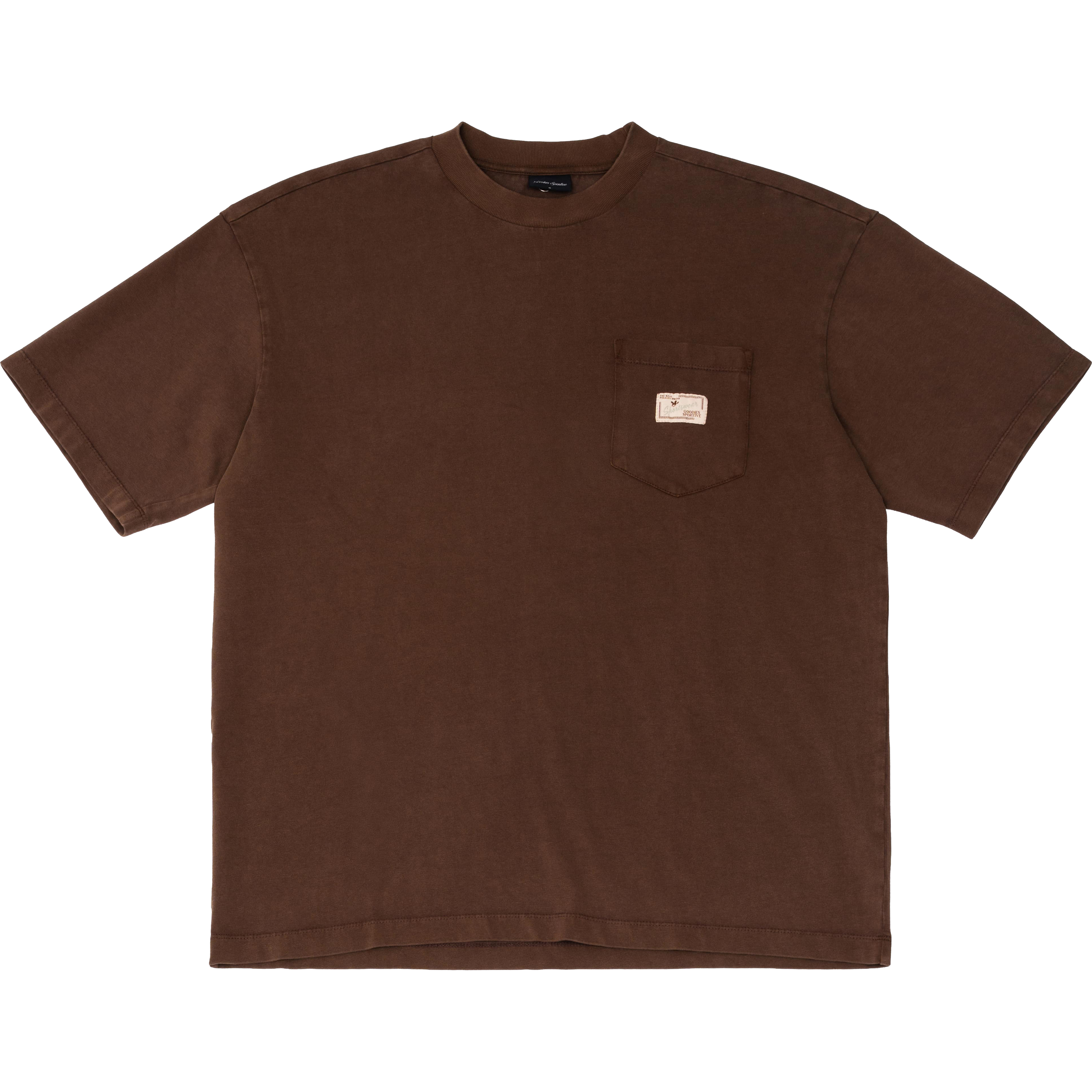 Premium Washed Tee - Faded Chocolate