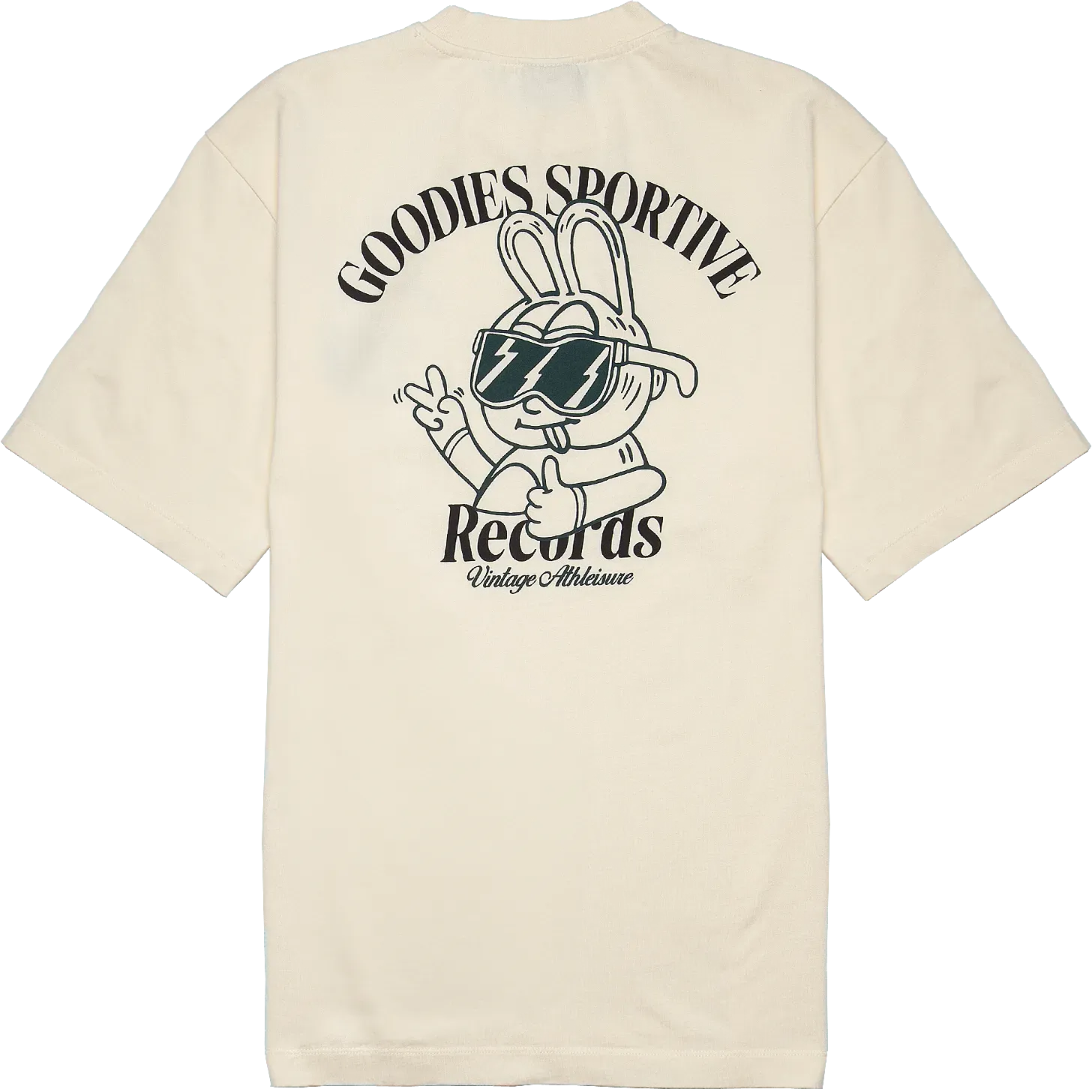 Sportive Records Tee - Ecru