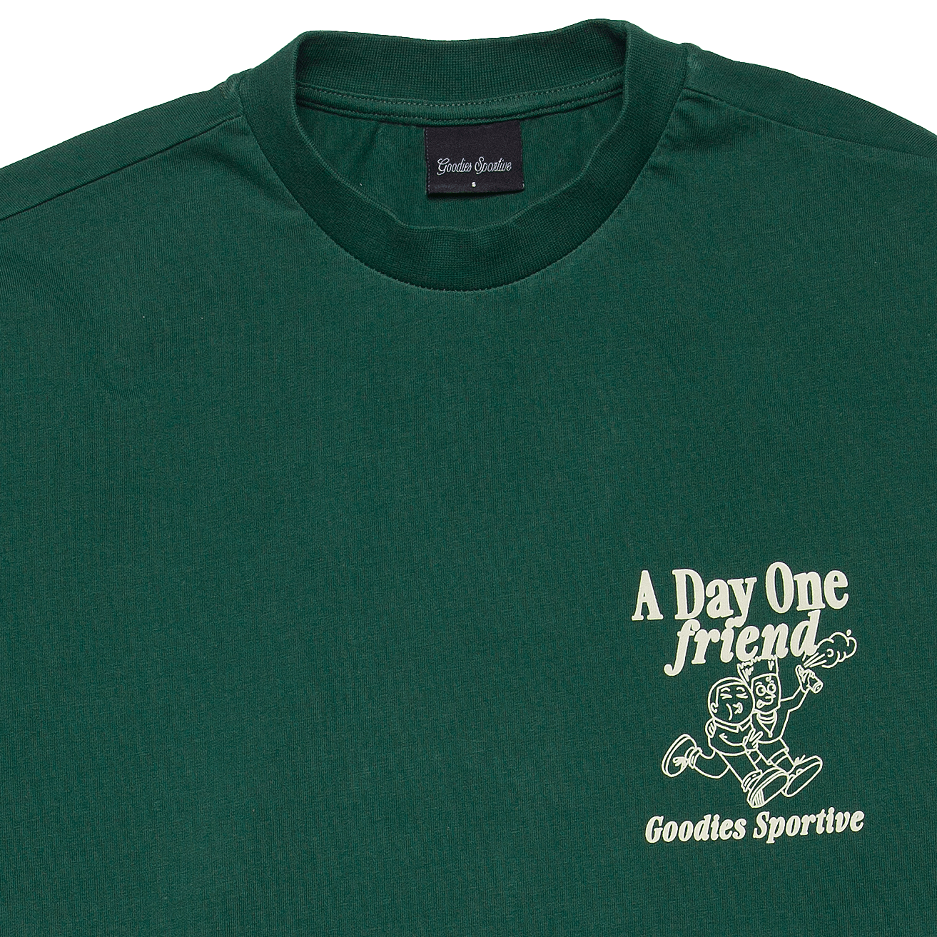 A Day One Tee - Pine Green