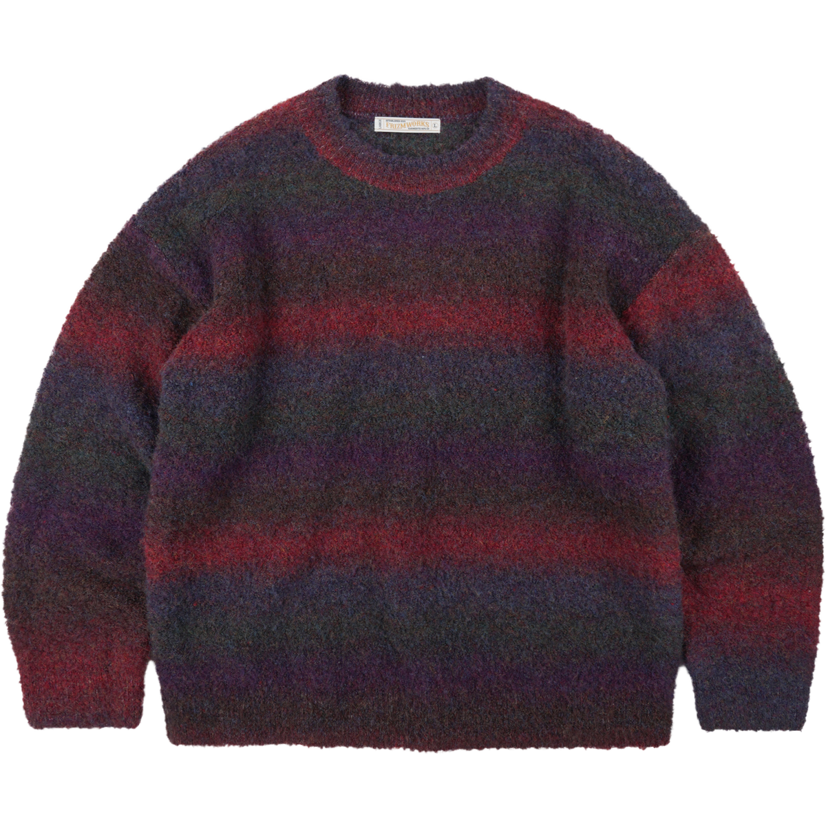 Gradation Boucle Knit - Purple