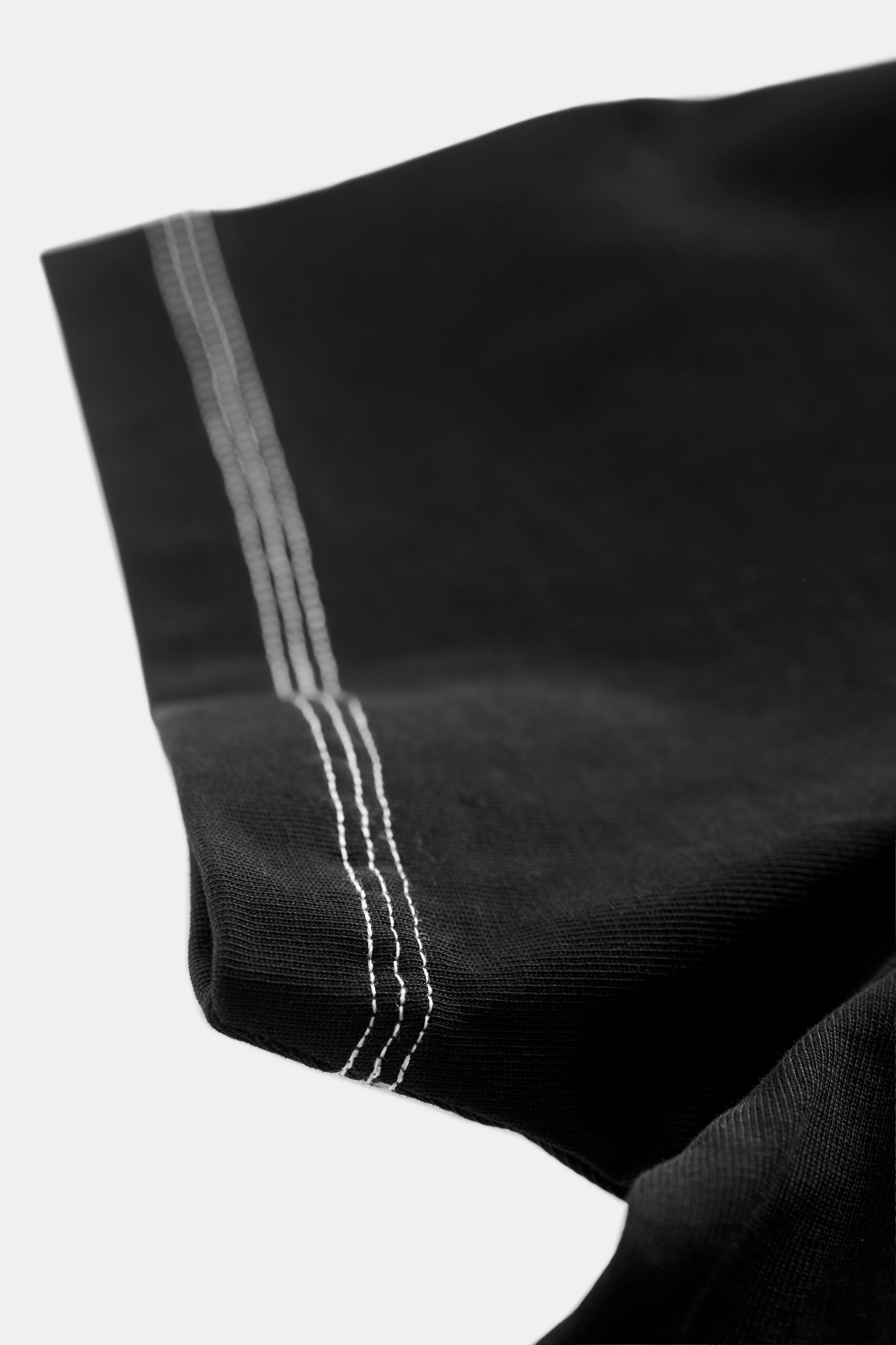 Tenkan Ringer Tee - Black / White