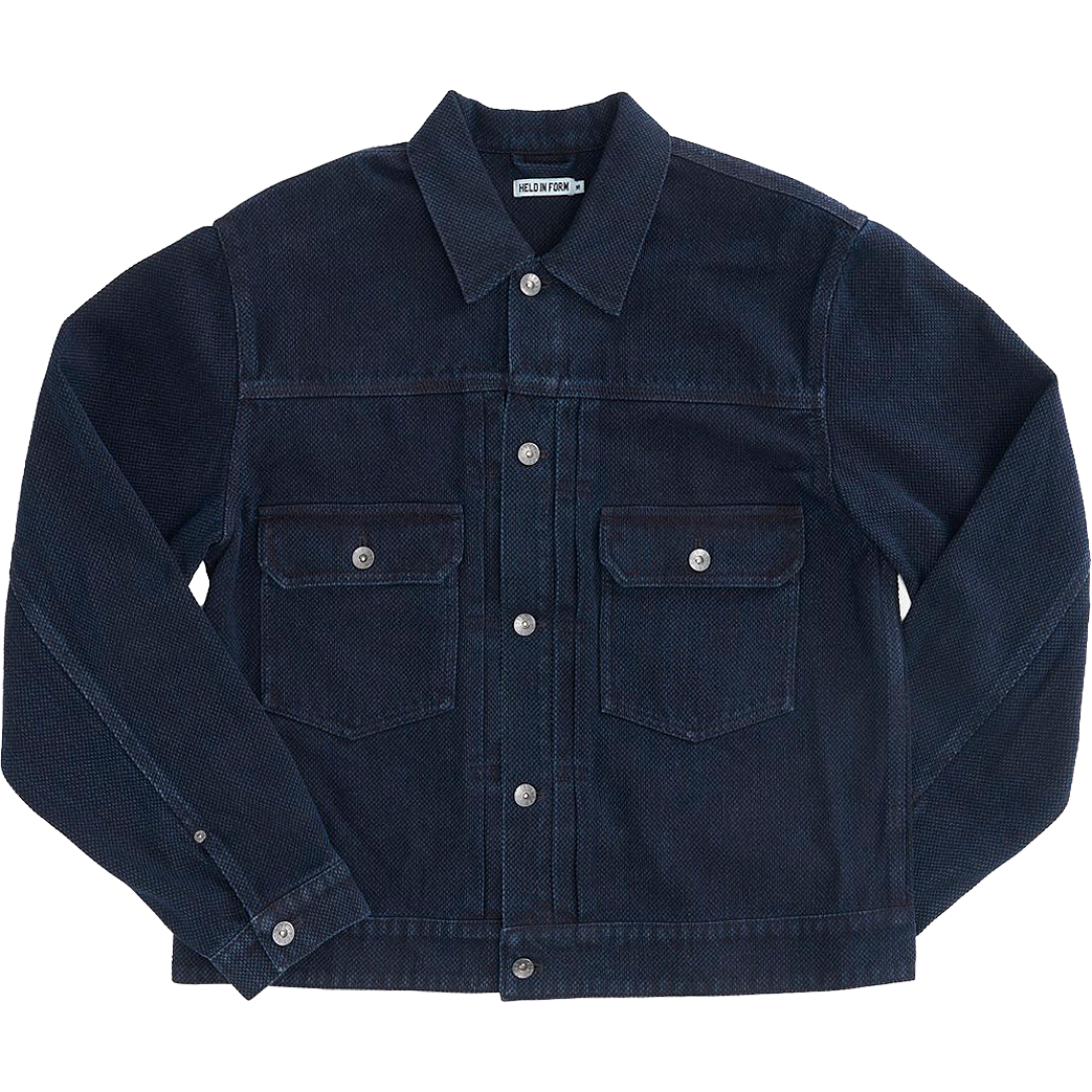 Kuzushi Type II Jacket - Overdyed Indigo