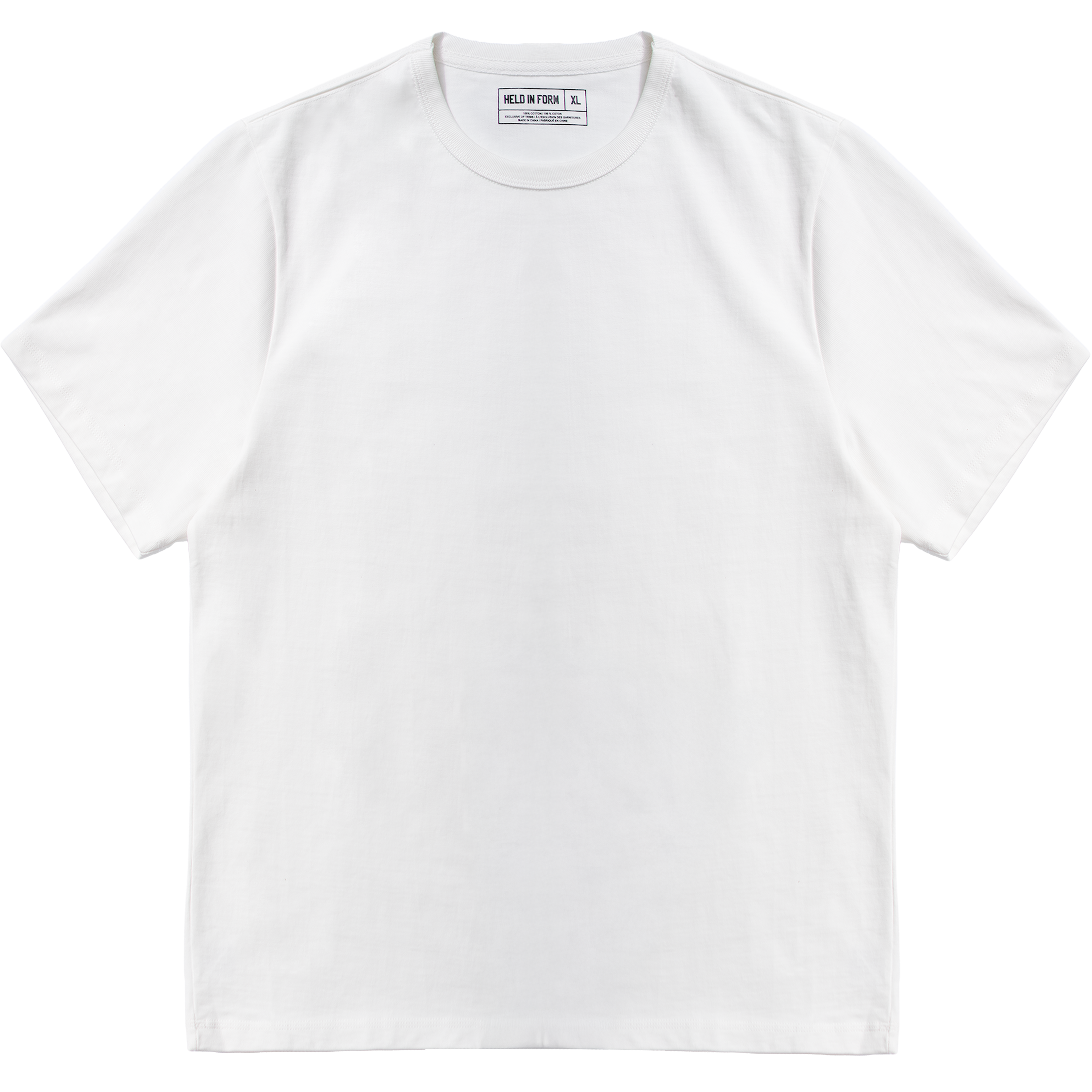 2-Pack Heavyweight Triple Stitch Tees - Black / White
