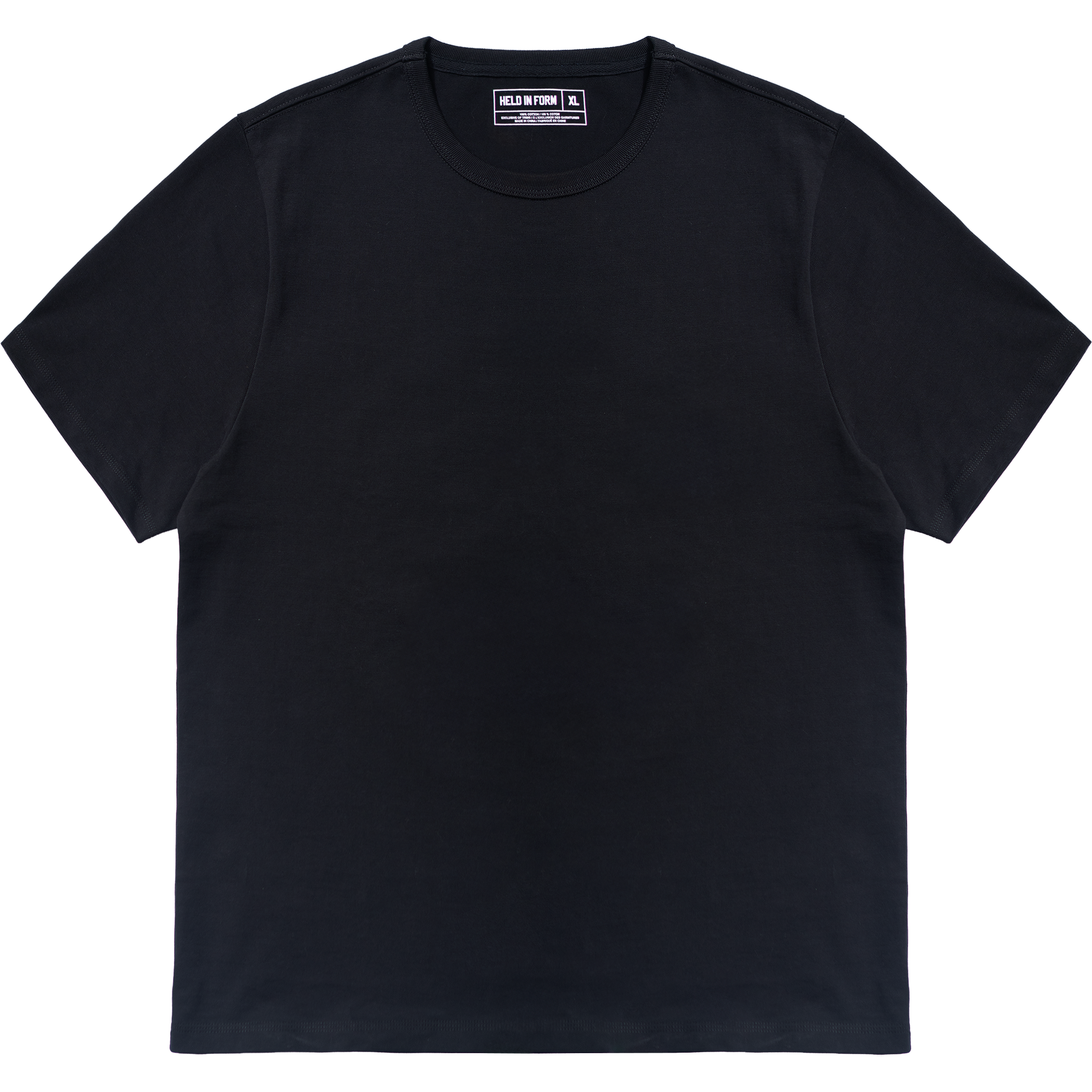 2-Pack Heavyweight Triple Stitch Tees - Black / White