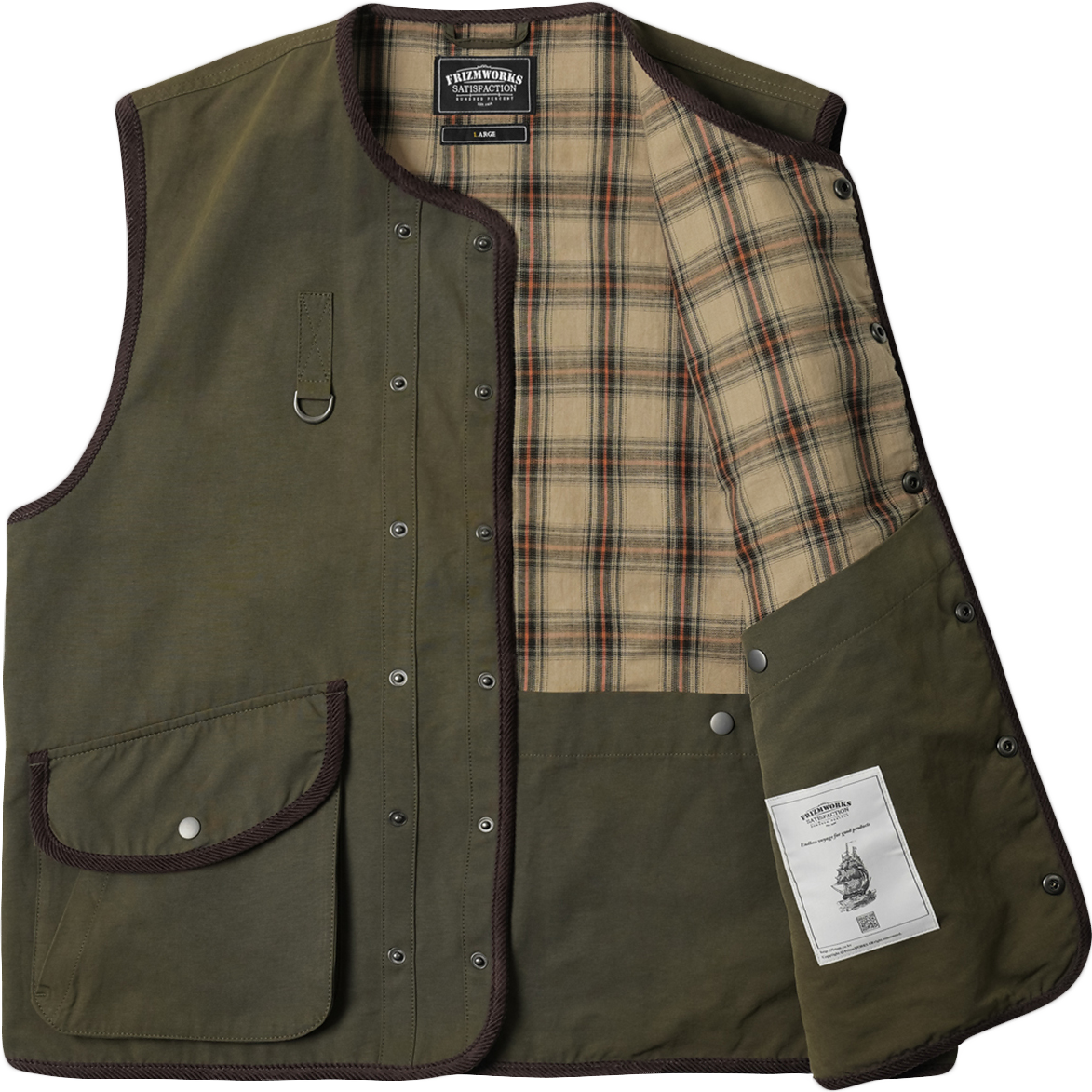 Heritage Hunting Vest - Olive