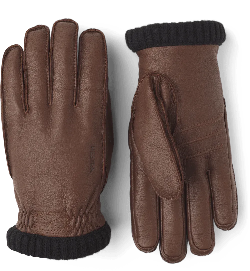 Deerskin Primaloft Glove - Chocolate
