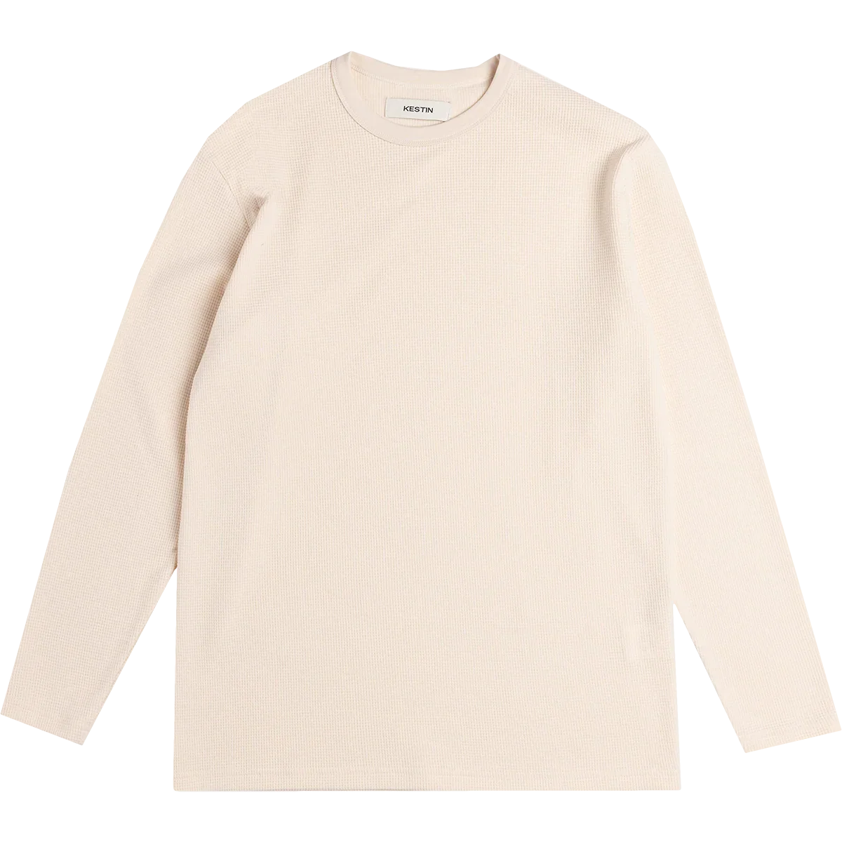 Waternish Long Sleeve Tee - Natural Waffle
