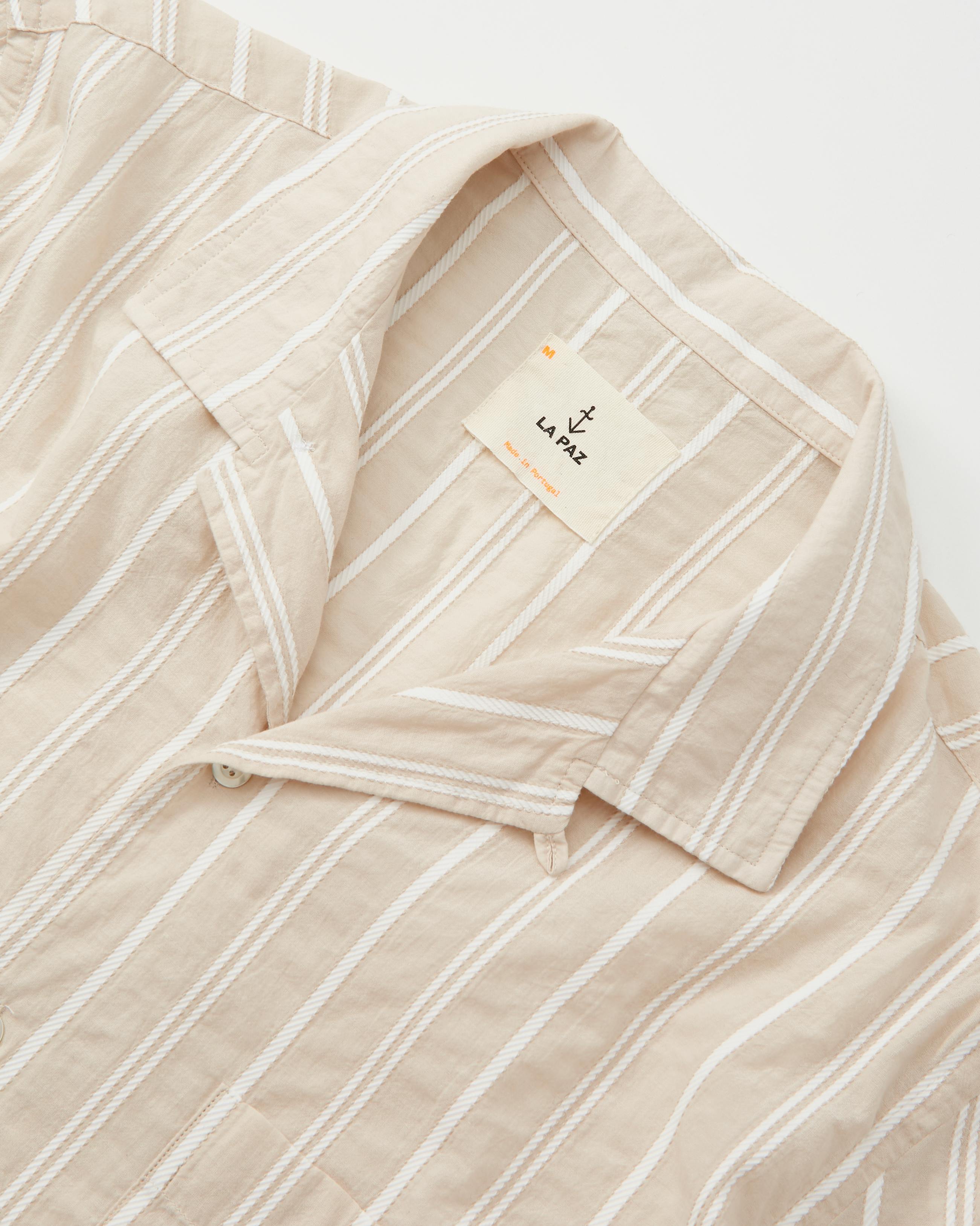 Silveira Rope Stripe Shirt - Sand