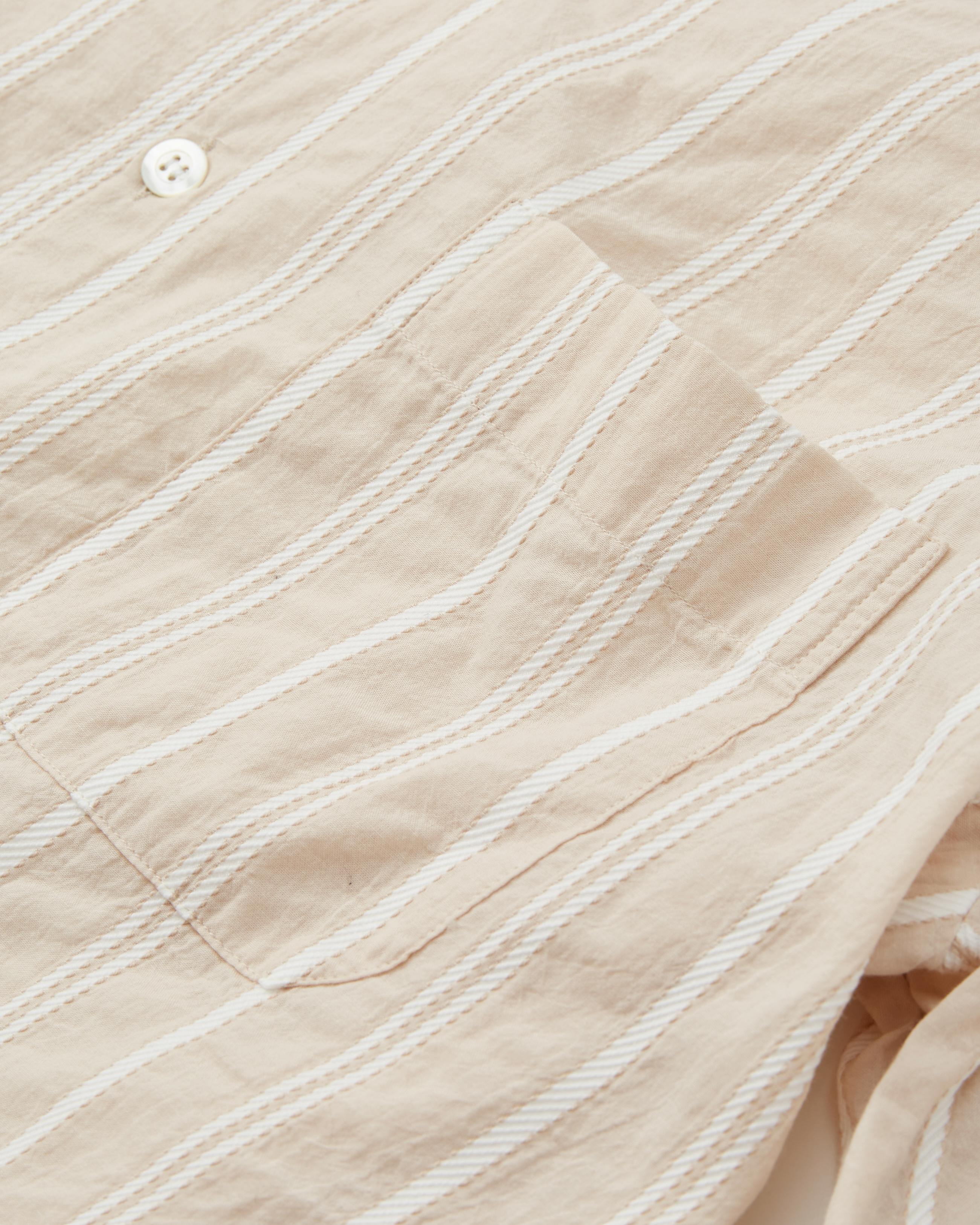 Silveira Rope Stripe Shirt - Sand