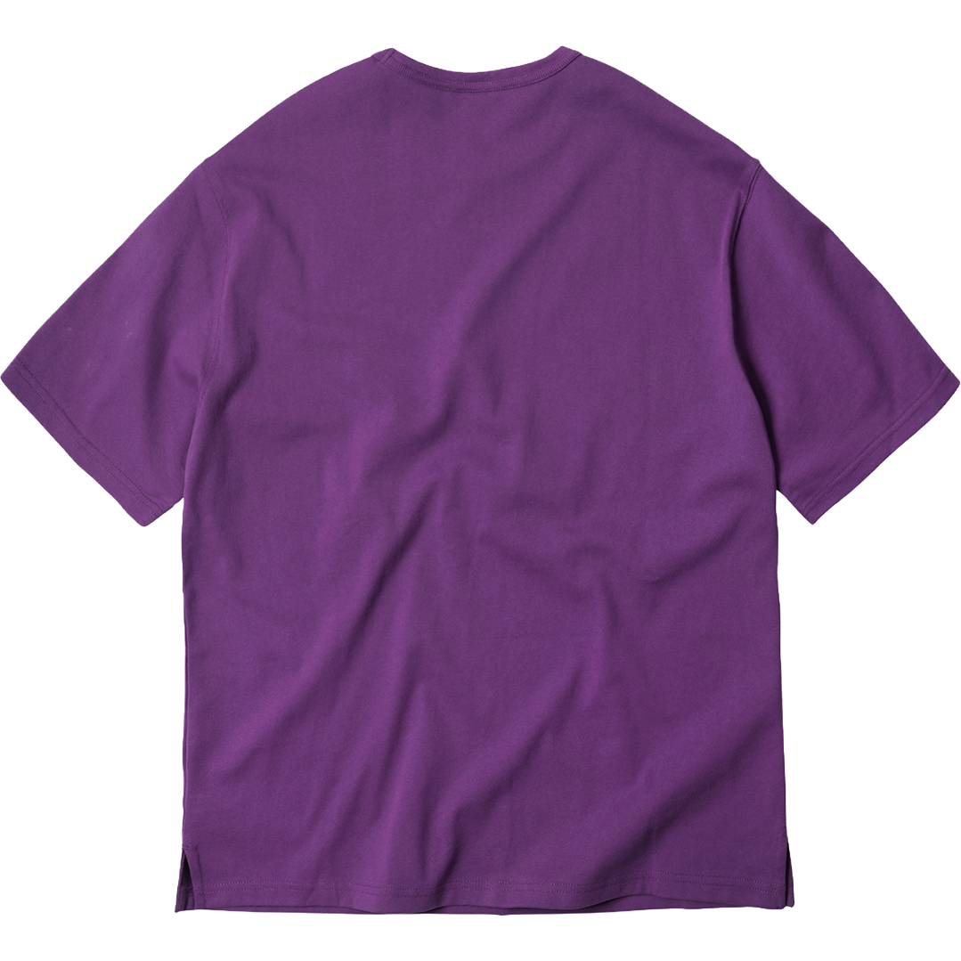 OG Double Rib Oversized Tee - Purple