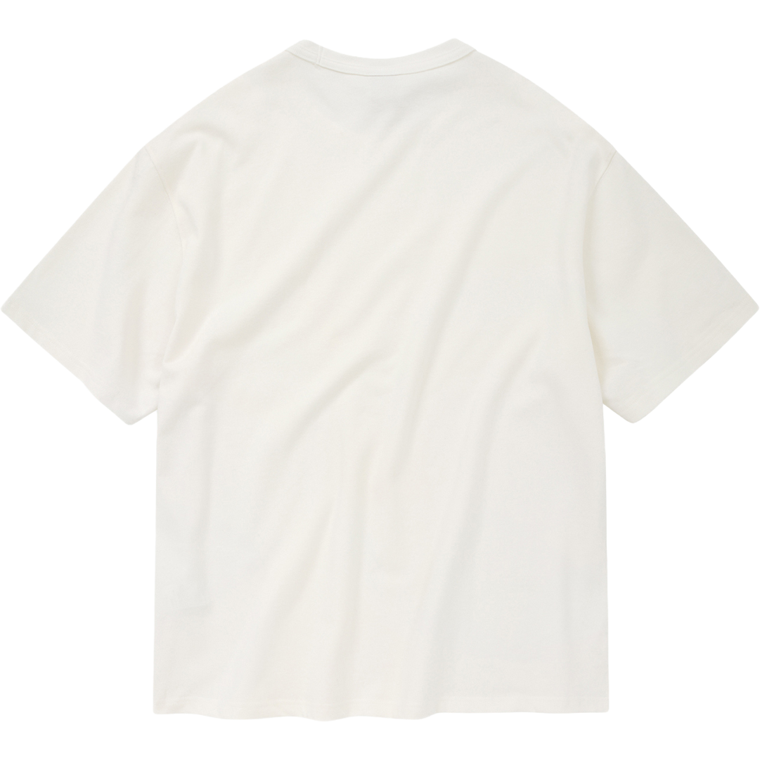 OG Double Rib Oversized Tee - White