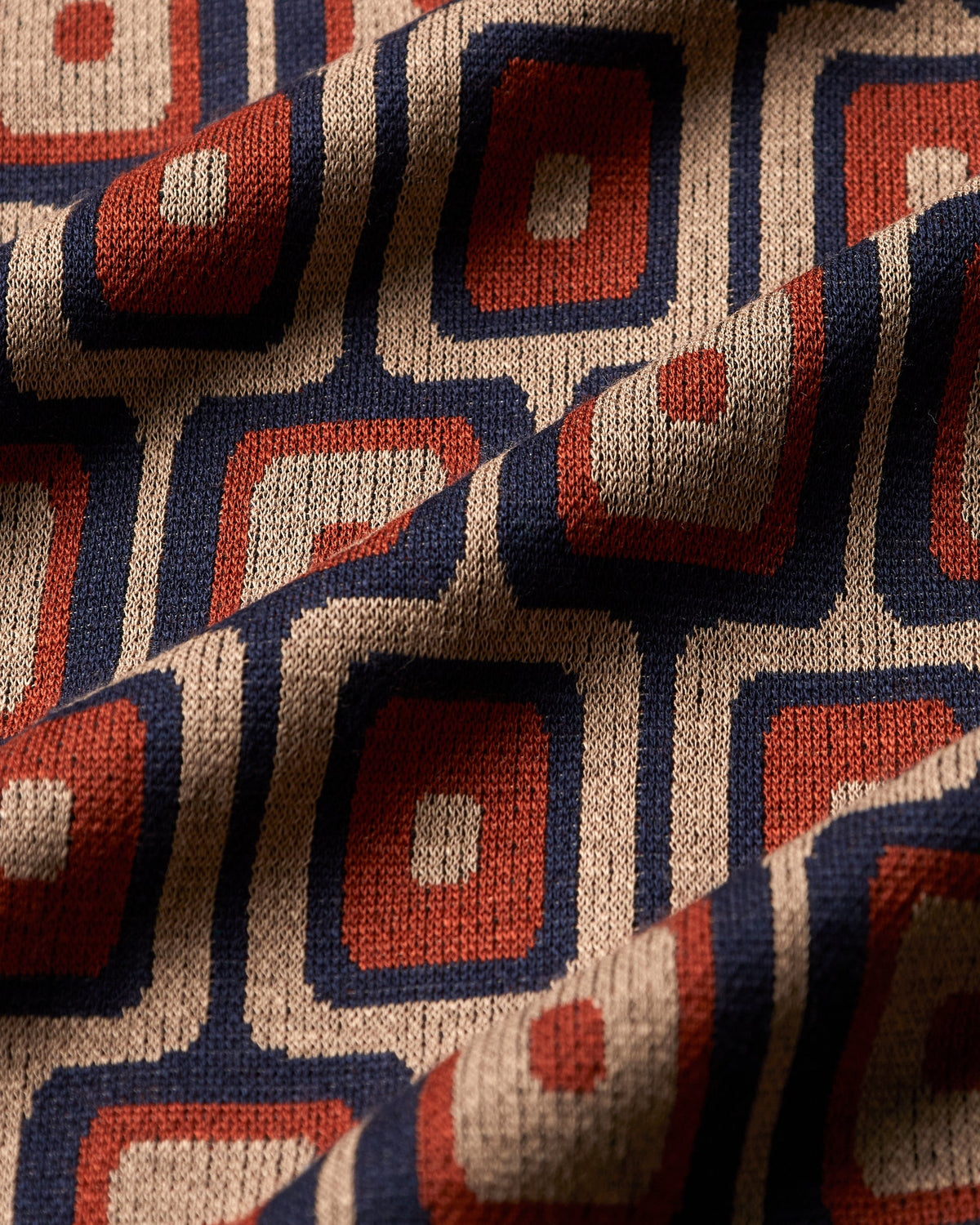 Geometric Knit Shirt - Multi