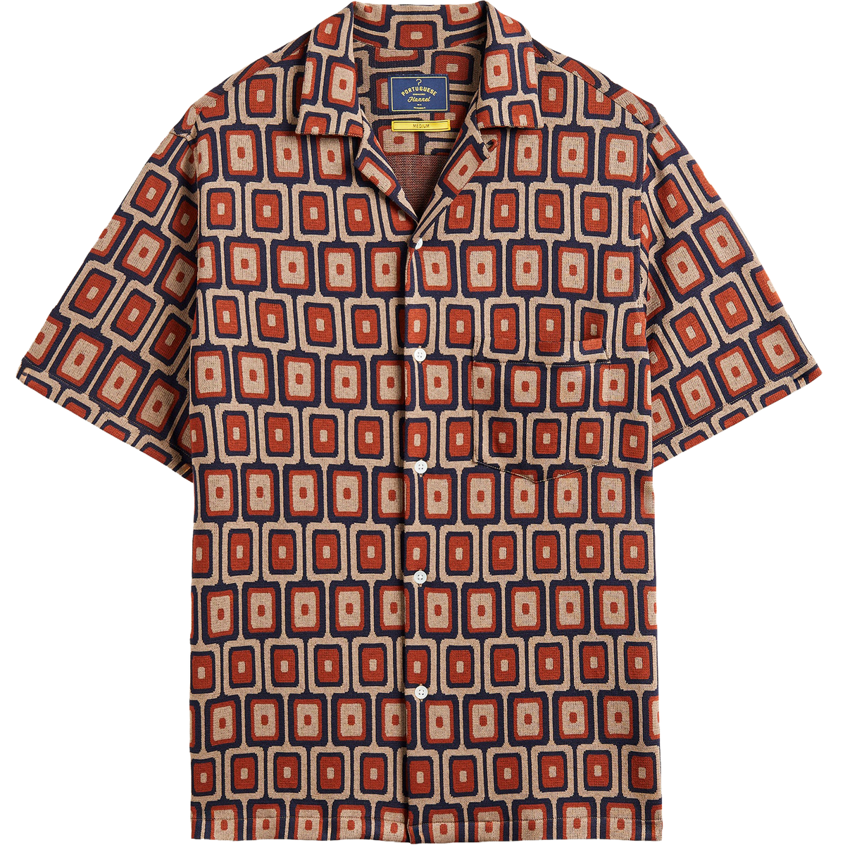 Geometric Knit Shirt - Multi
