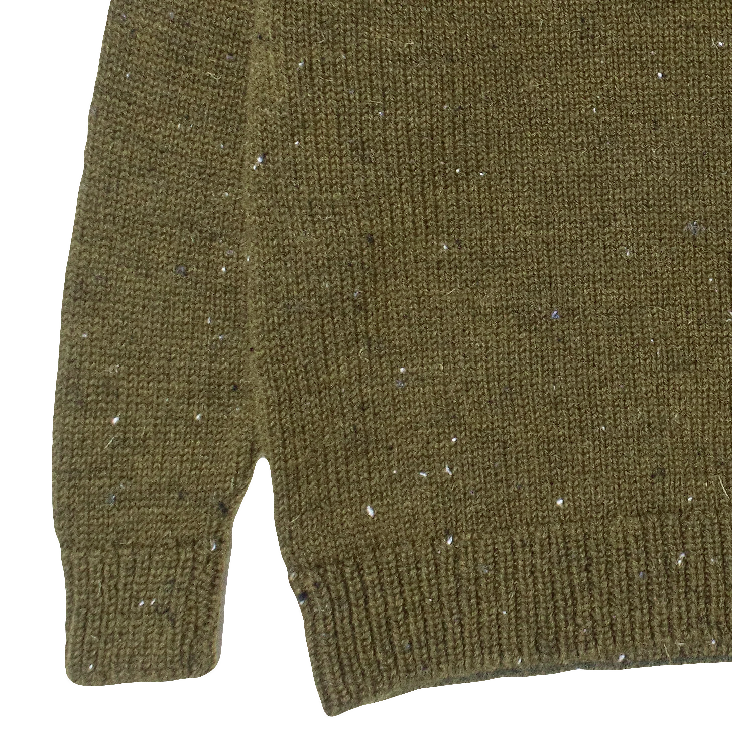 Raglan Chunky Knit - Khaki Nepp