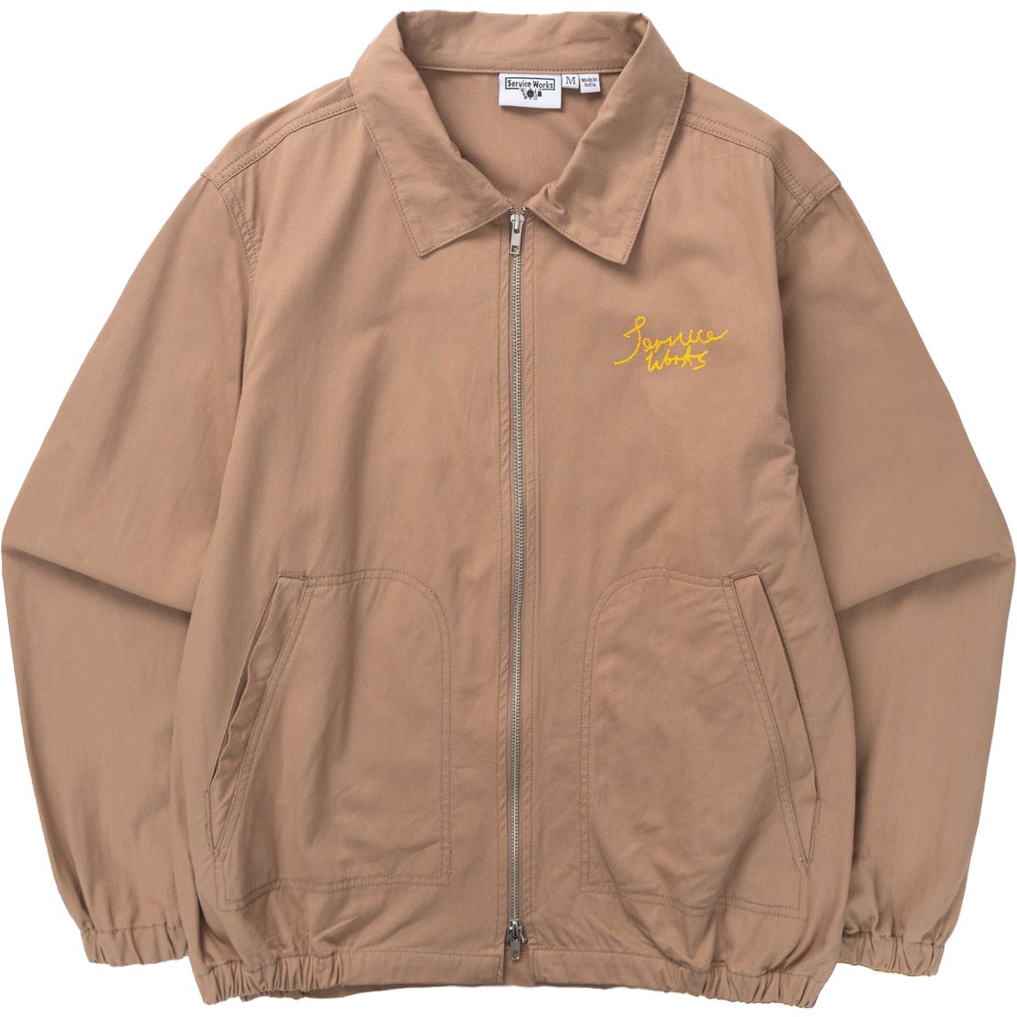 Twill Work Jacket - Mushroom