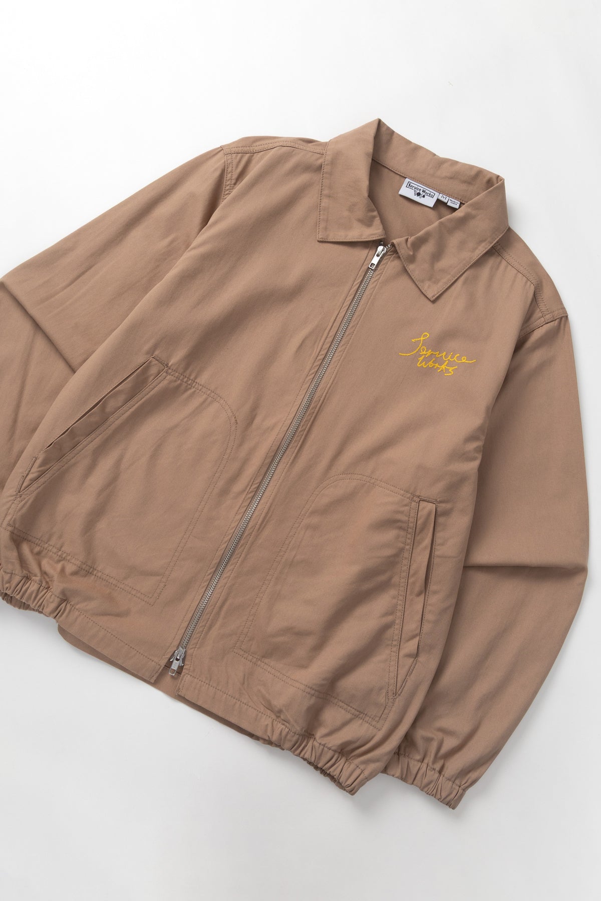 Twill Work Jacket - Mushroom