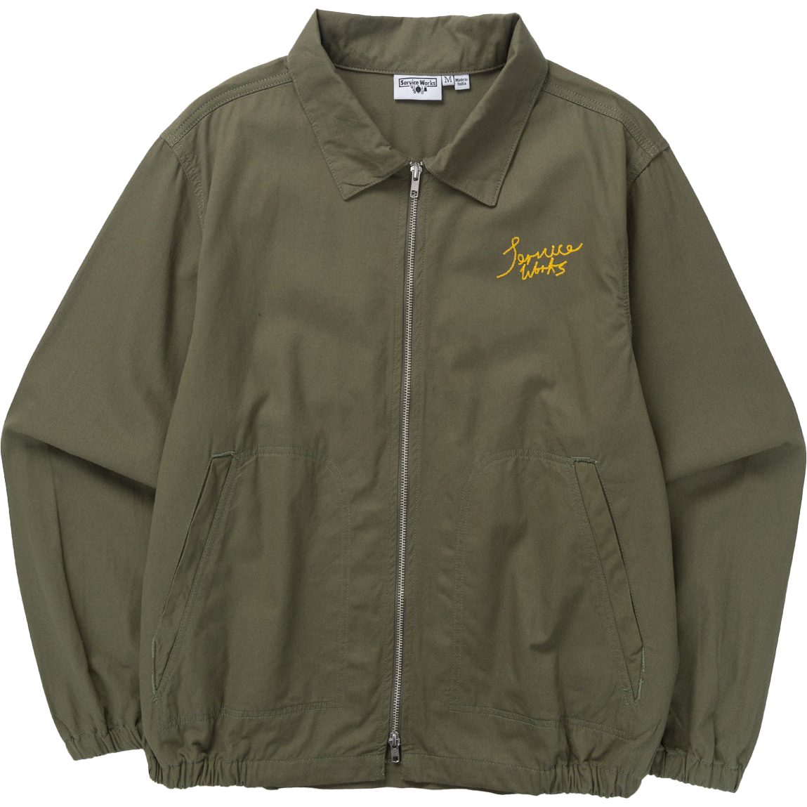 Twill Work Jacket - Olive