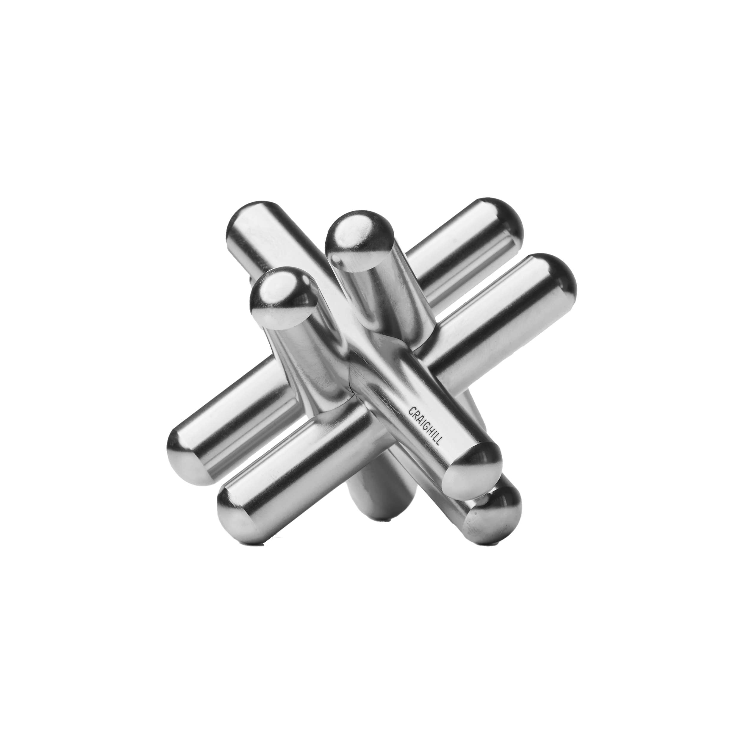 Jack Puzzle - Stainless Steel