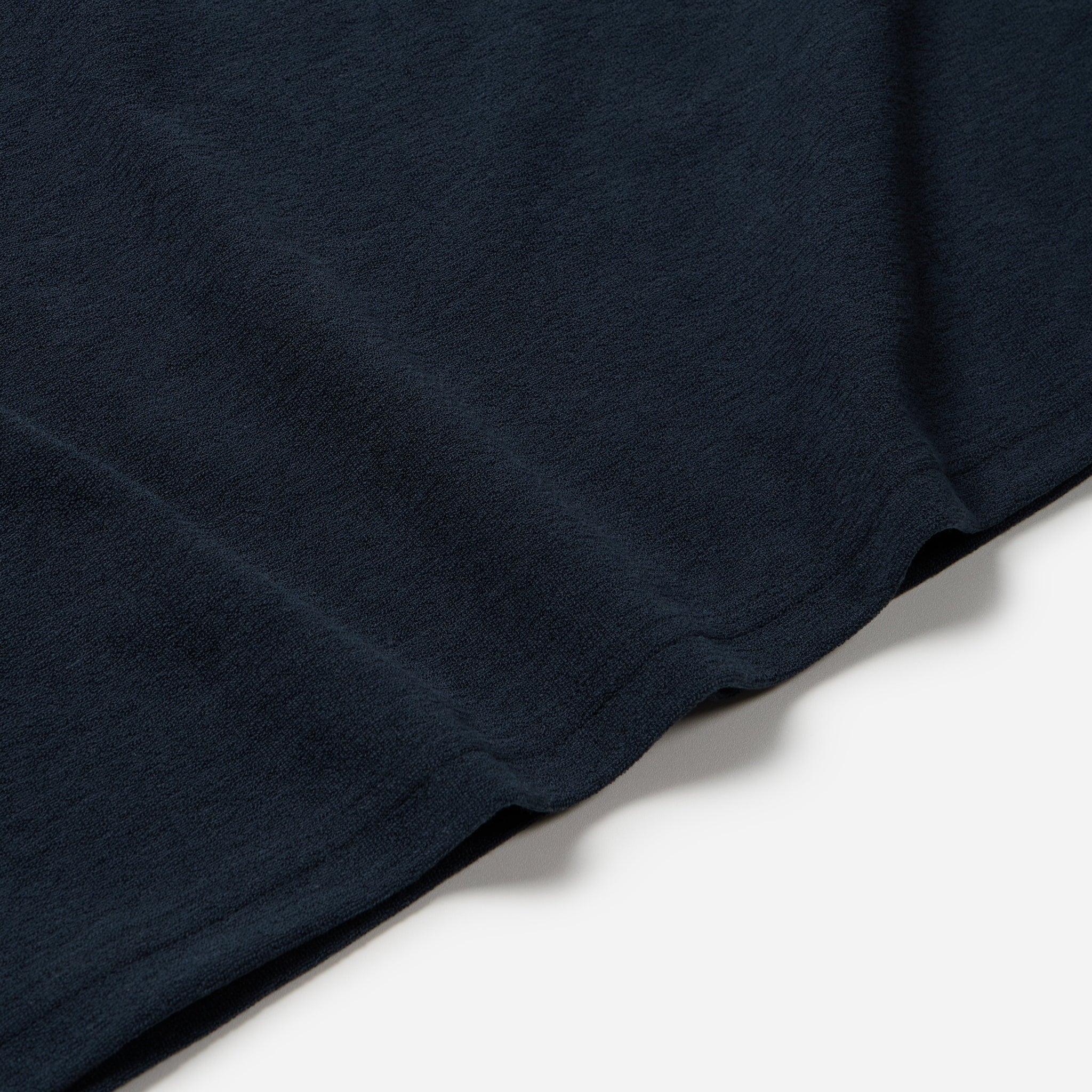 Terry Ringer Half Tee - Navy