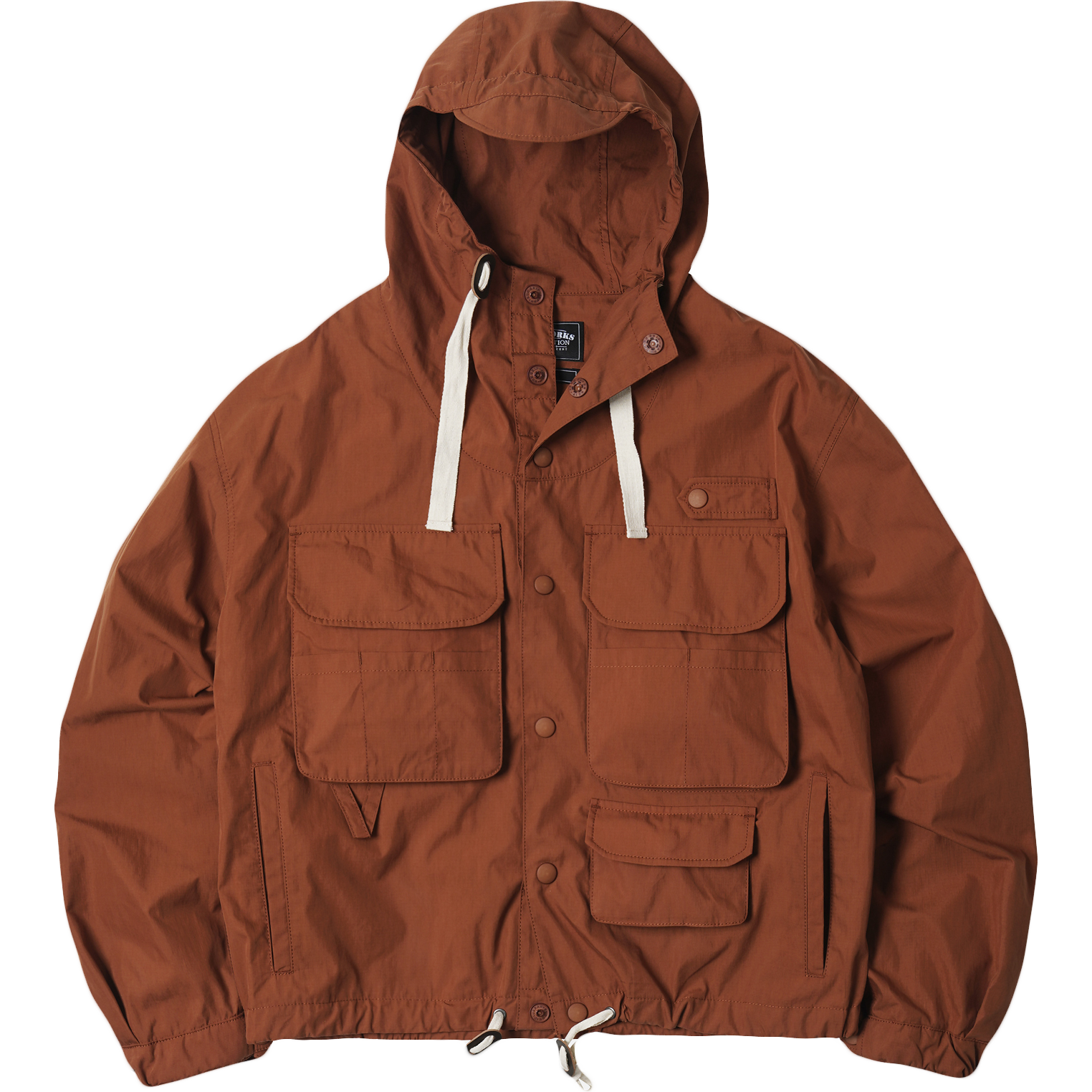 Wading Hooded Parka - Brick