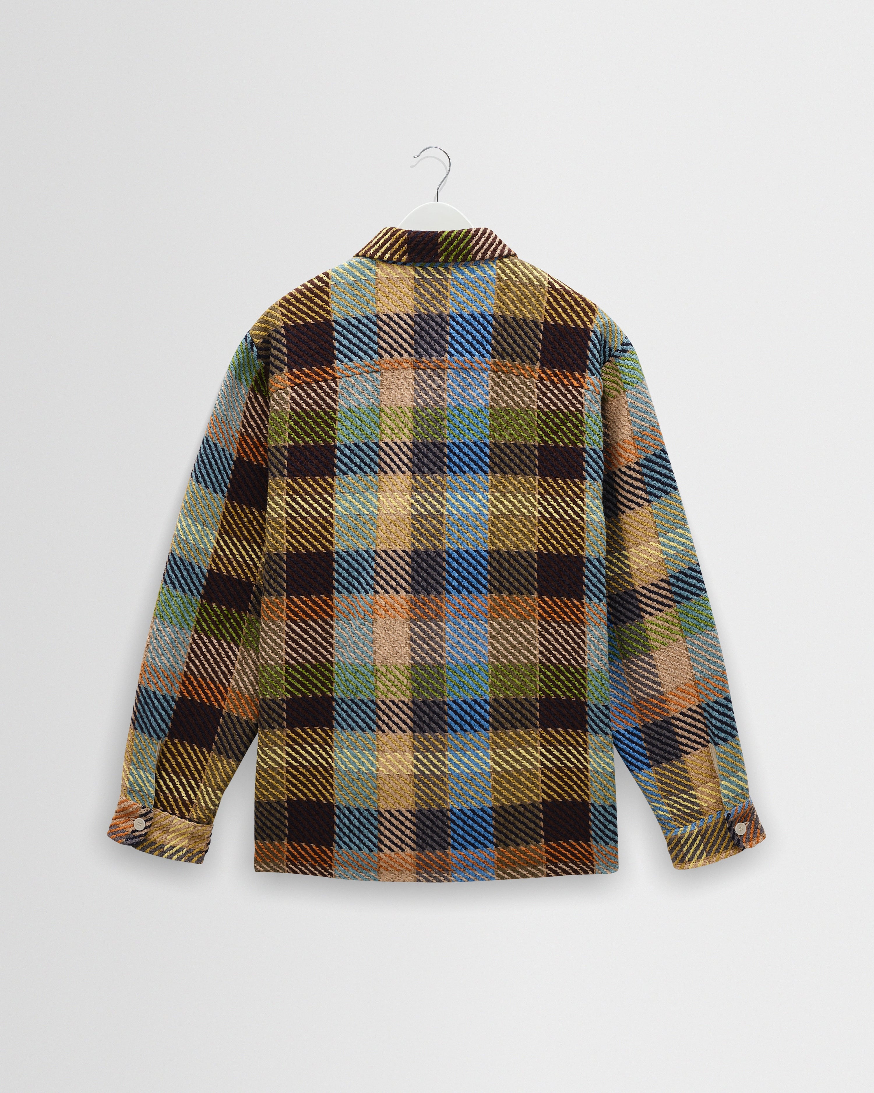 Whiting Overshirt - Khaki / Multi