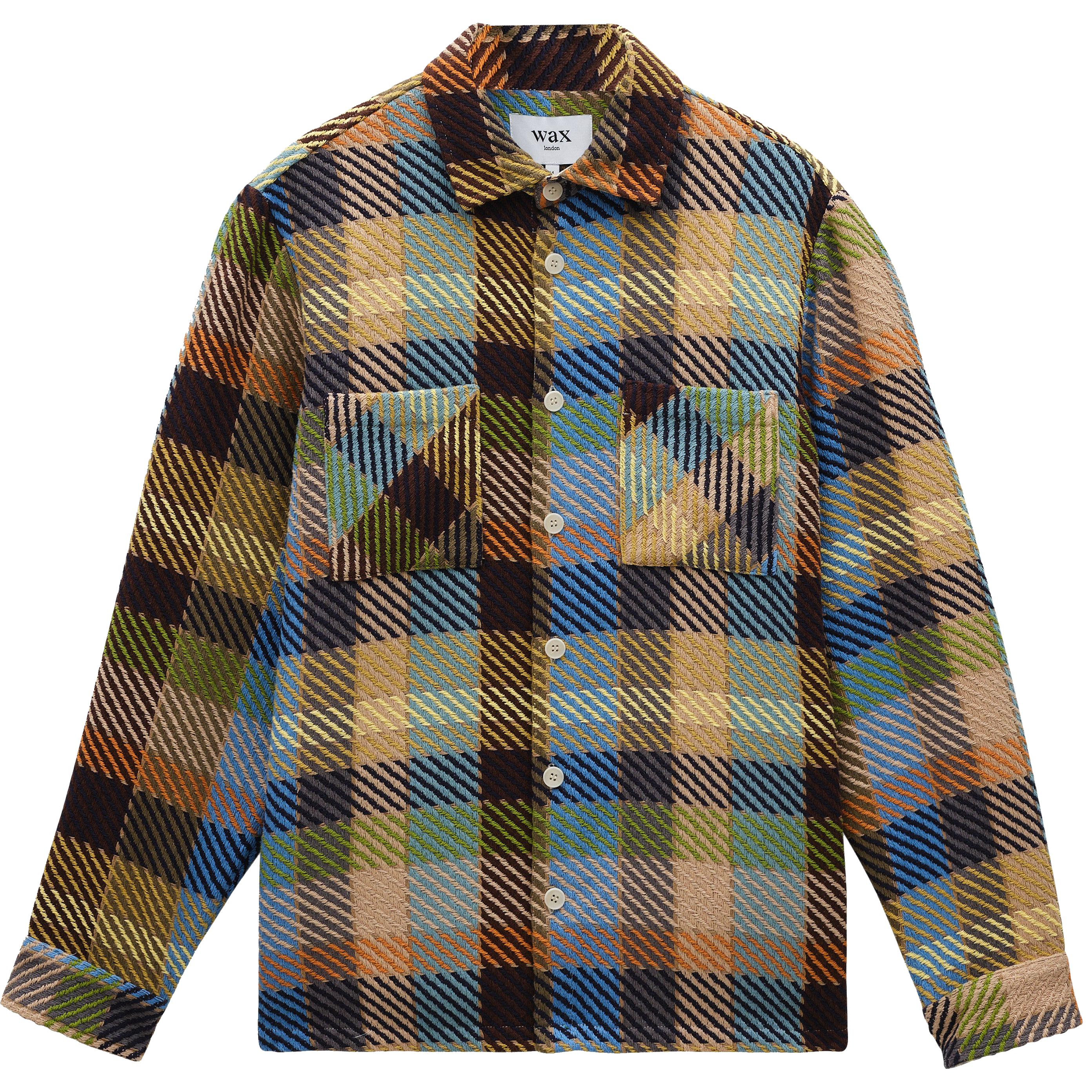Whiting Overshirt - Khaki / Multi