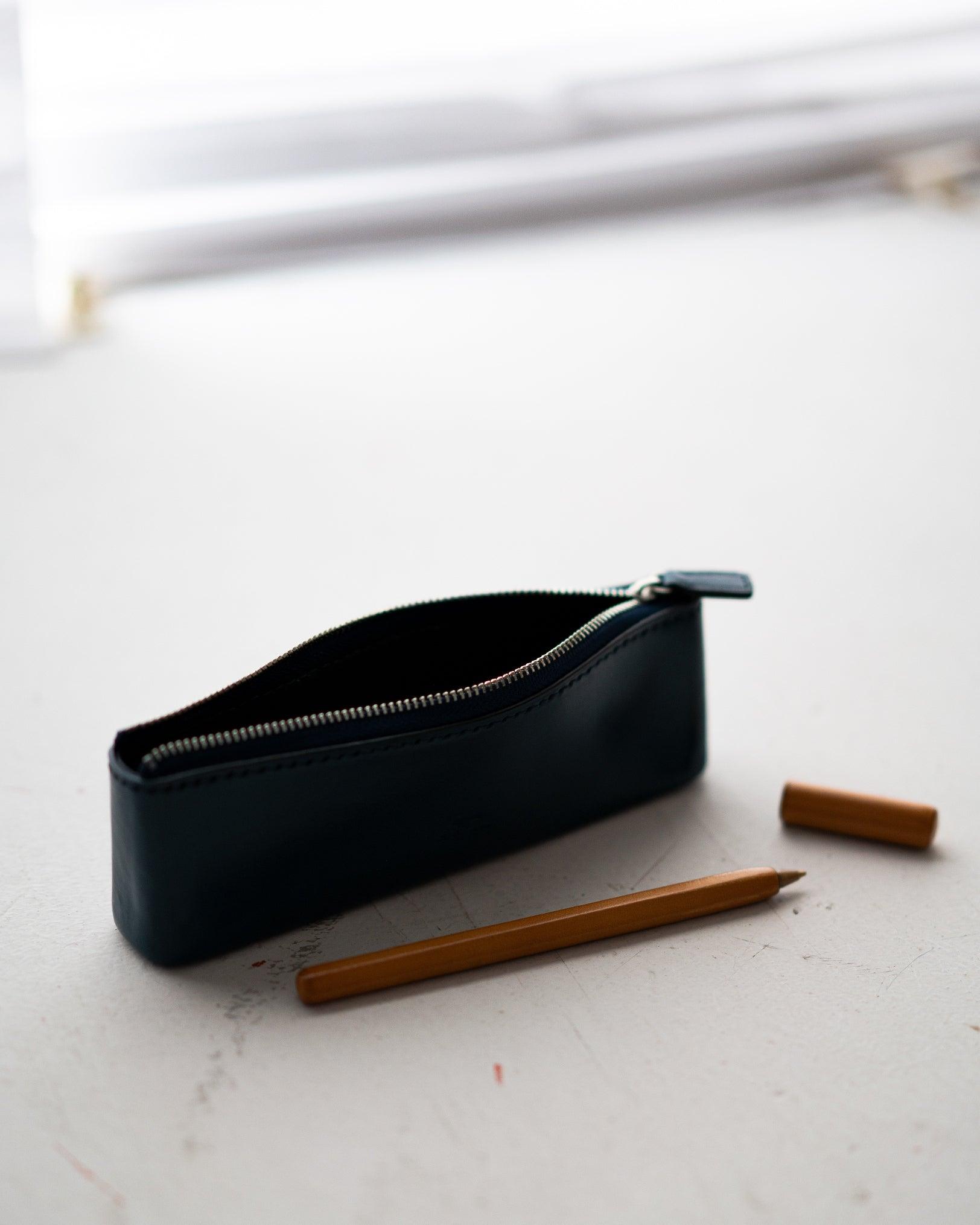 Zip Pen Case - Ochre