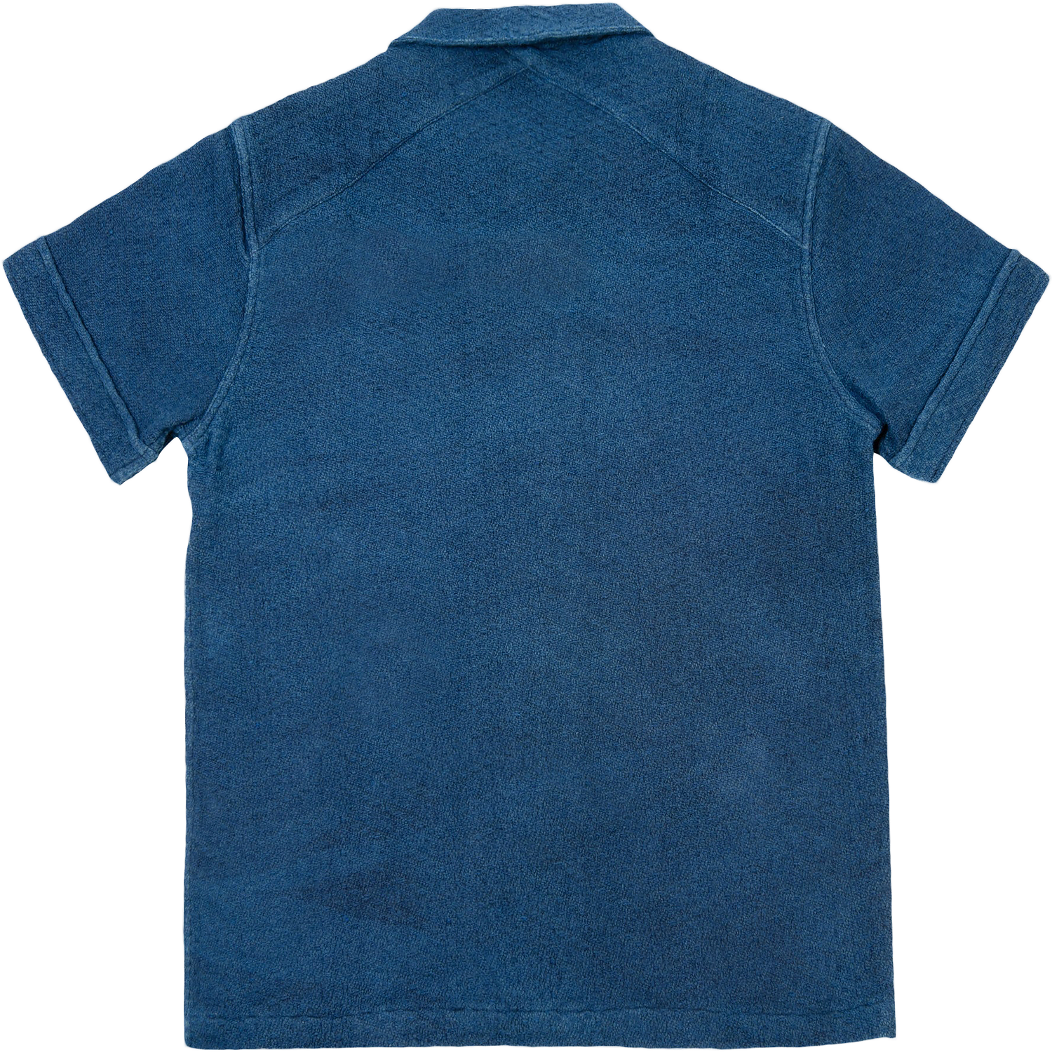 Jacquard Vacation Shirt - Indigo Overdye