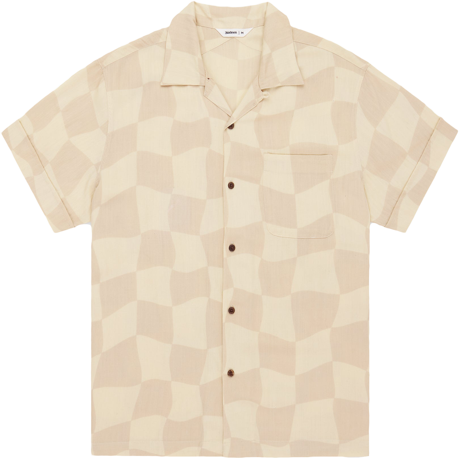 Drunk Chess Vacation Shirt - Tan / Natural