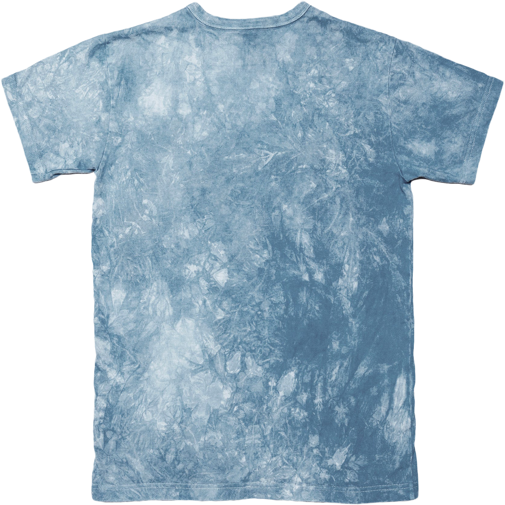 Garment Dyed Pocket T-Shirt - Indigo Crumple